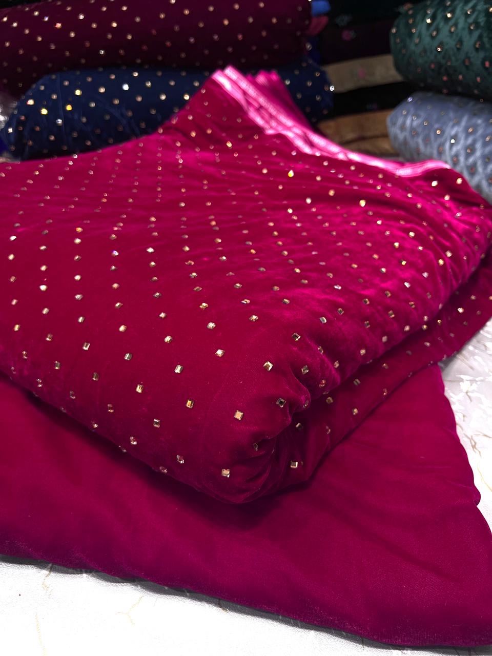 Velvet Crystal Stone Work 2pc – Premium Micro 9000