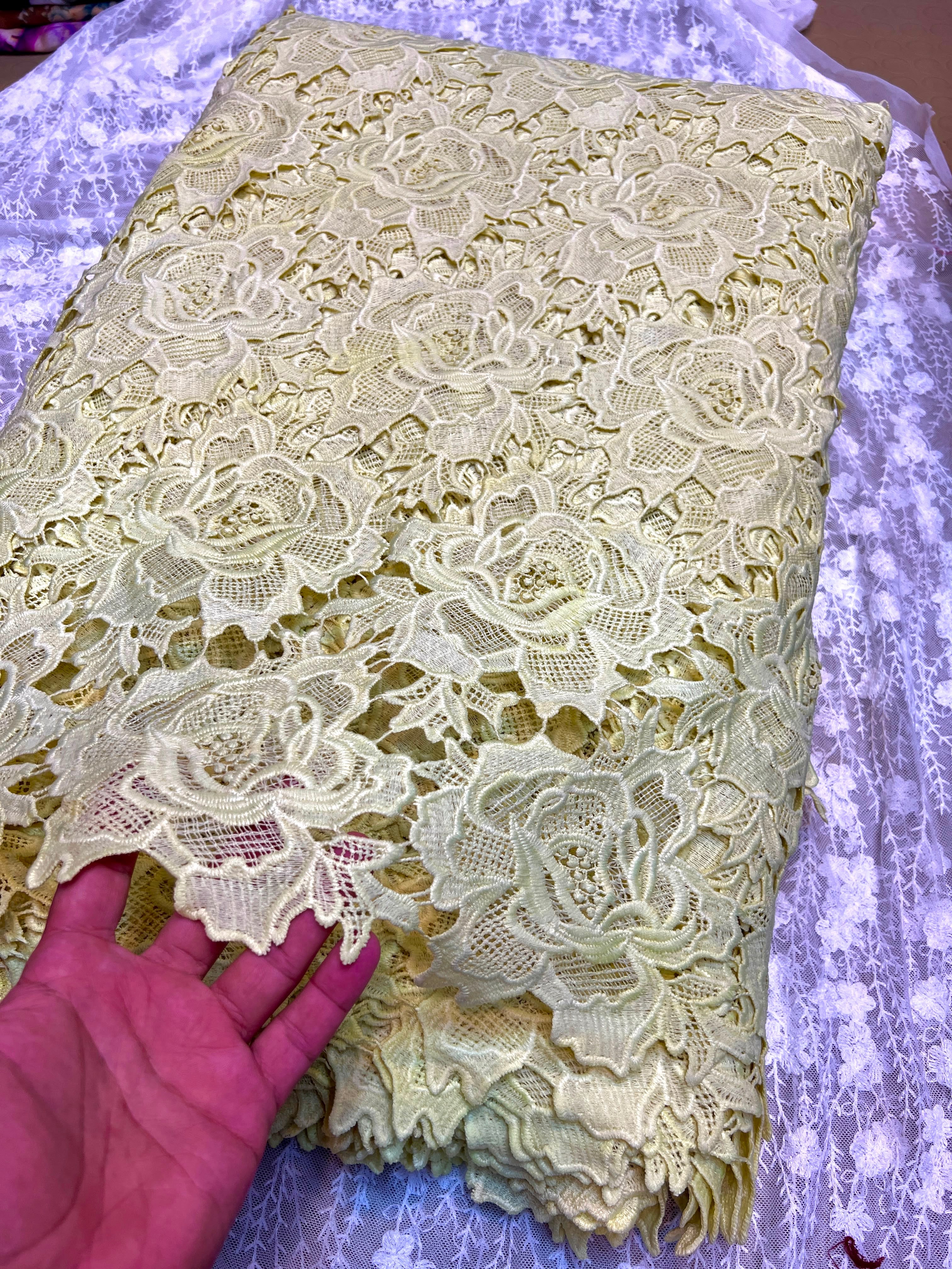 Crochet Laser Cutwork Shirts