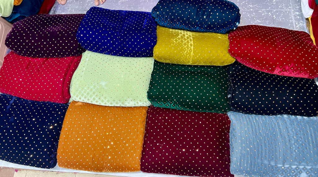 Velvet Crystal Stone Work 2pc – Premium Micro 9000