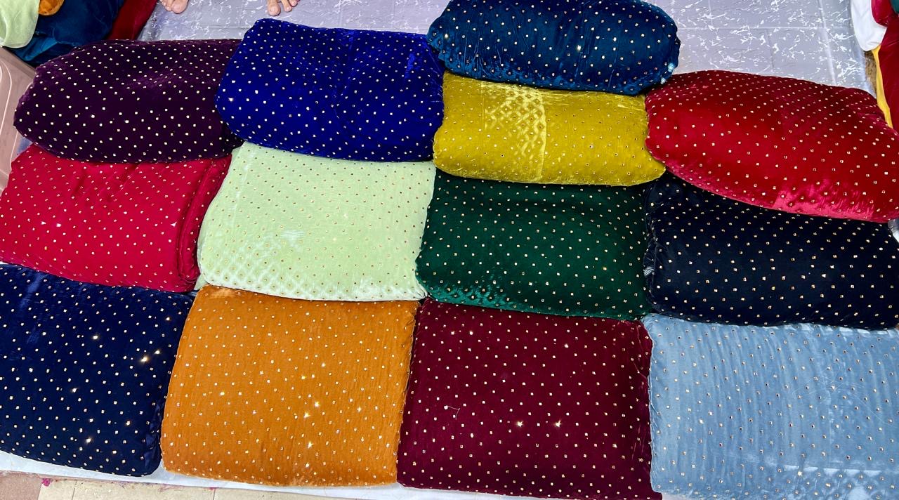 Velvet Crystal Stone Work 2pc – Premium Micro 9000