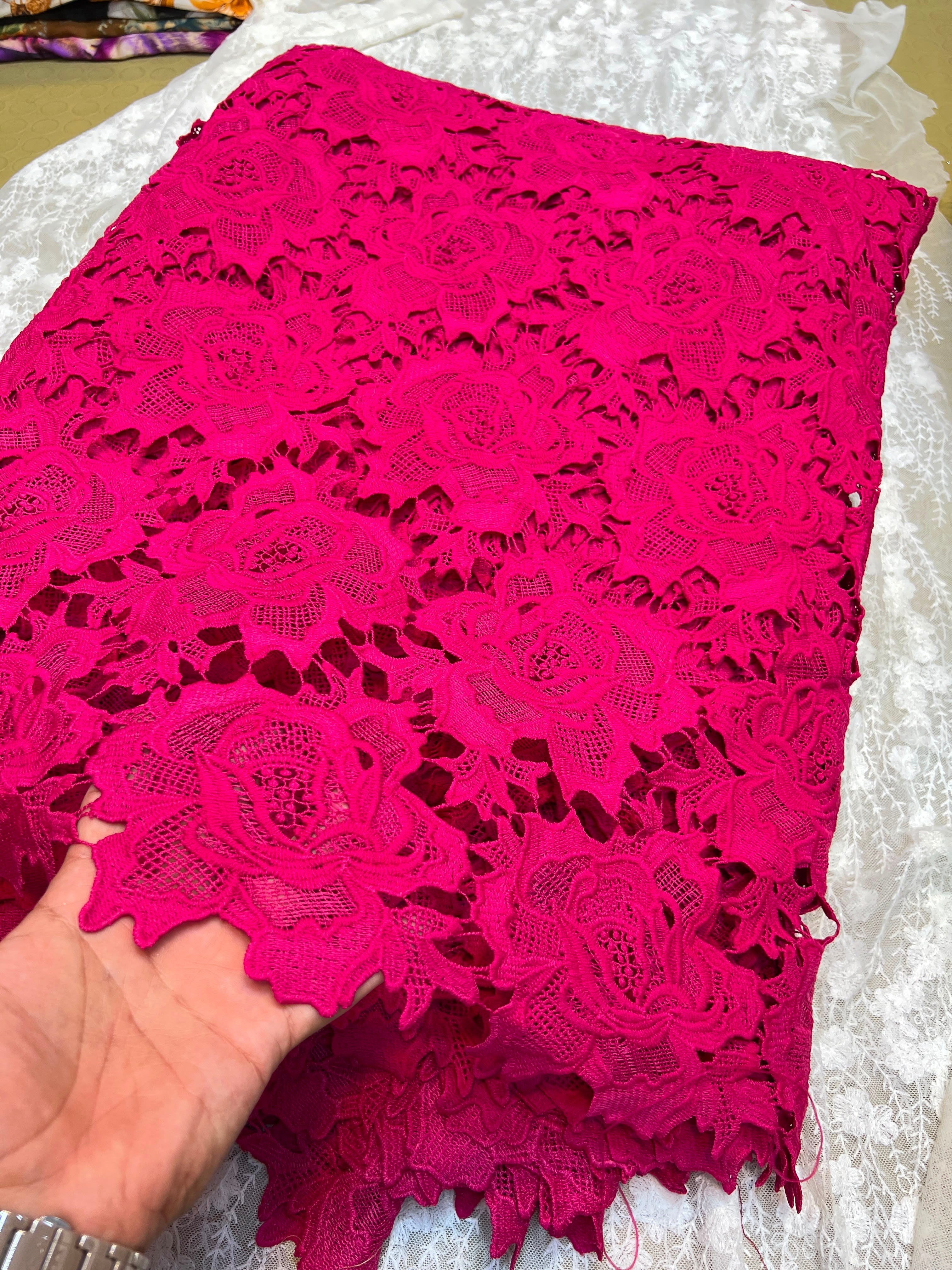 Crochet Laser Cutwork Shirts