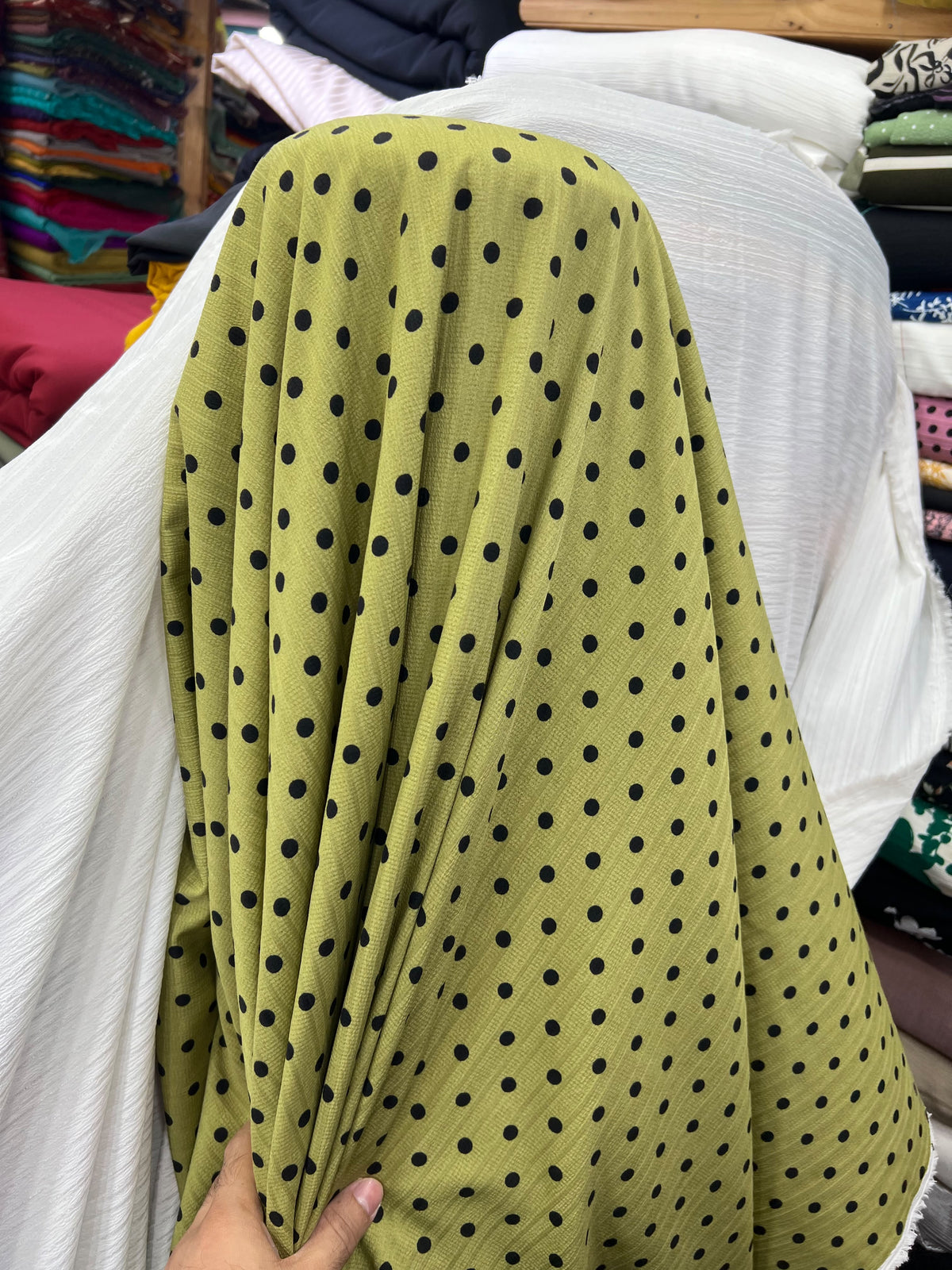 Printed Burberry Georgette – Premium Winter Fabric