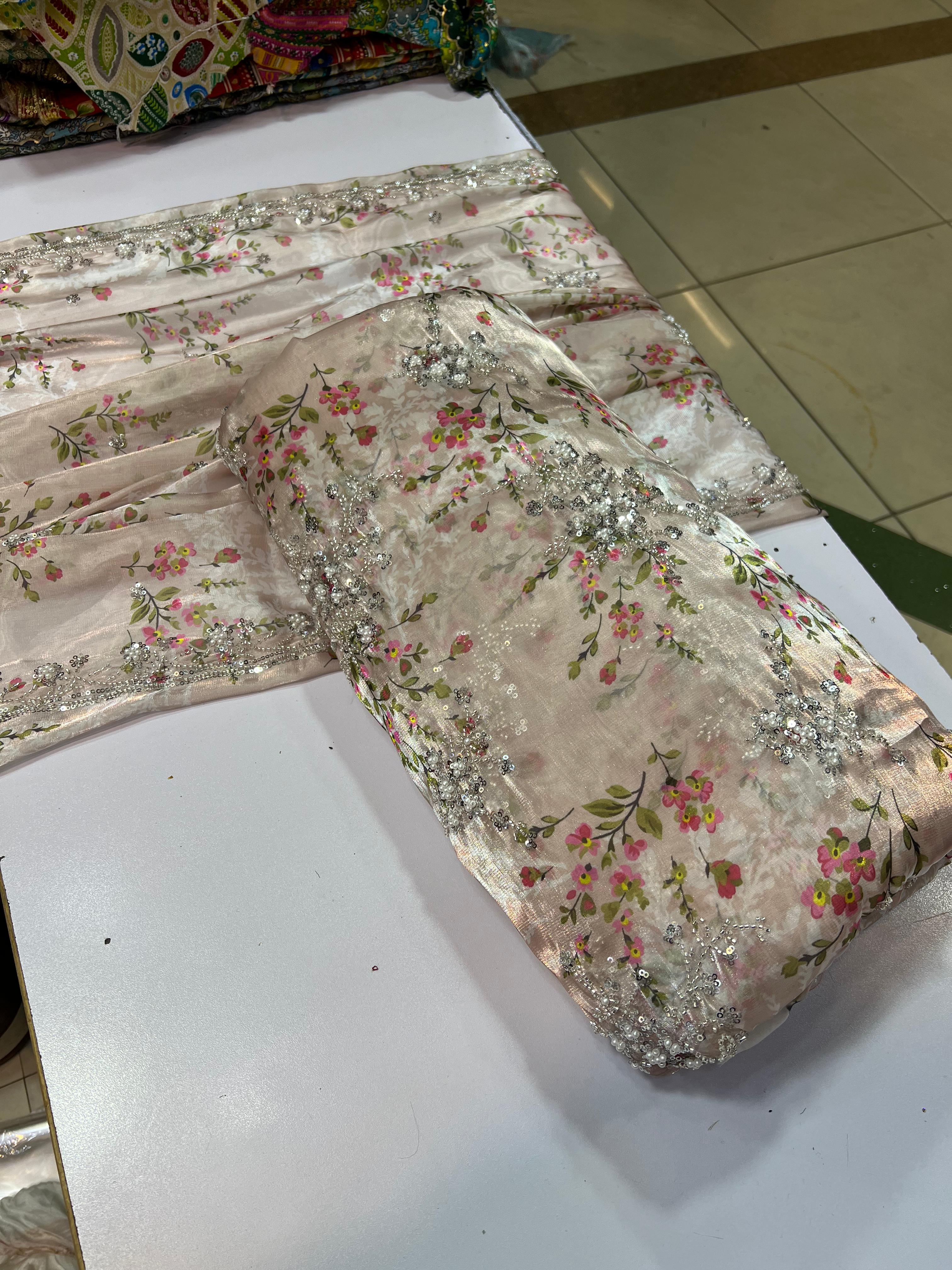 ✨ Lava Silk Cutdana 3pc Suit