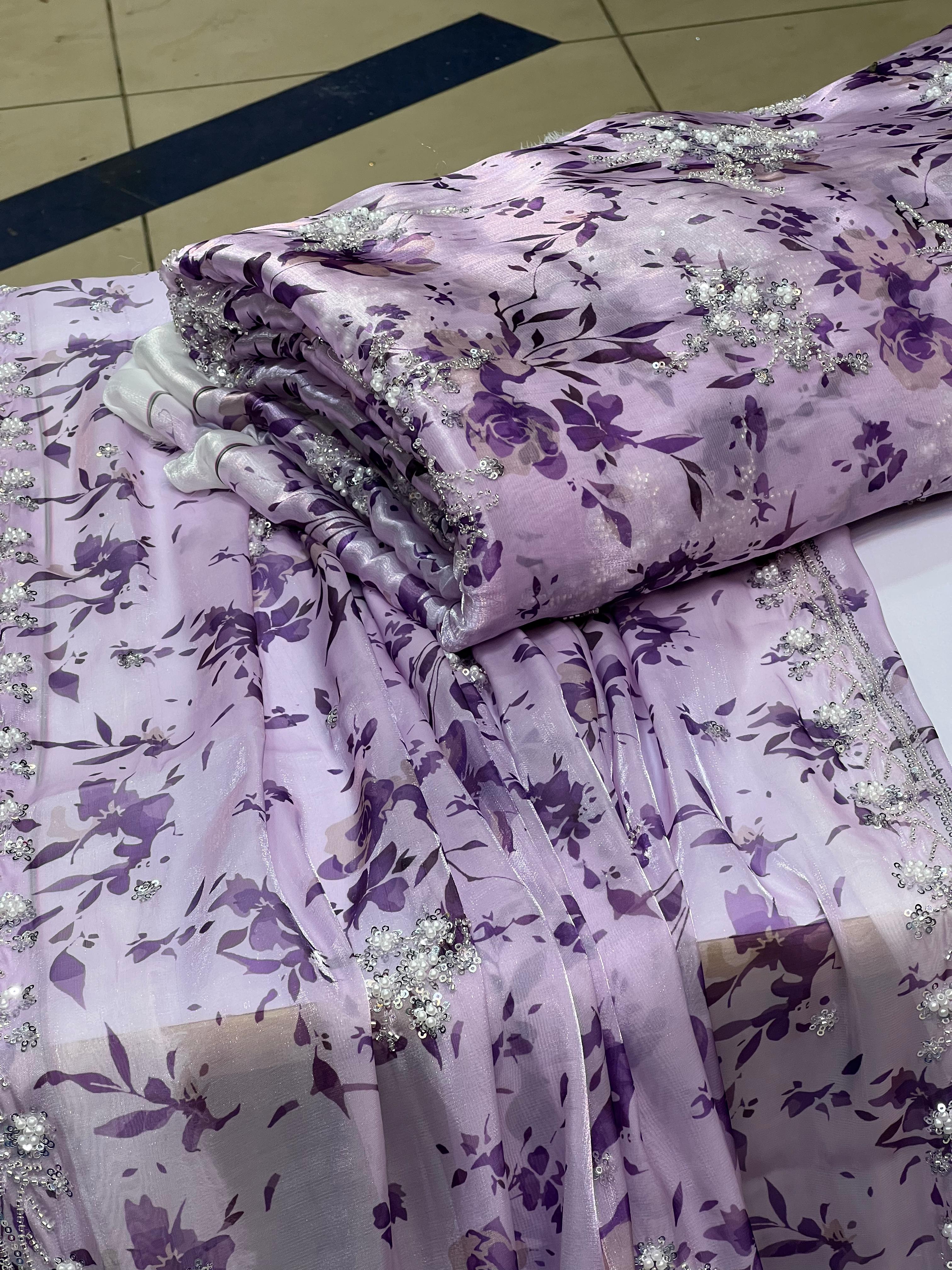 ✨ Lava Silk Cutdana 3pc Suit