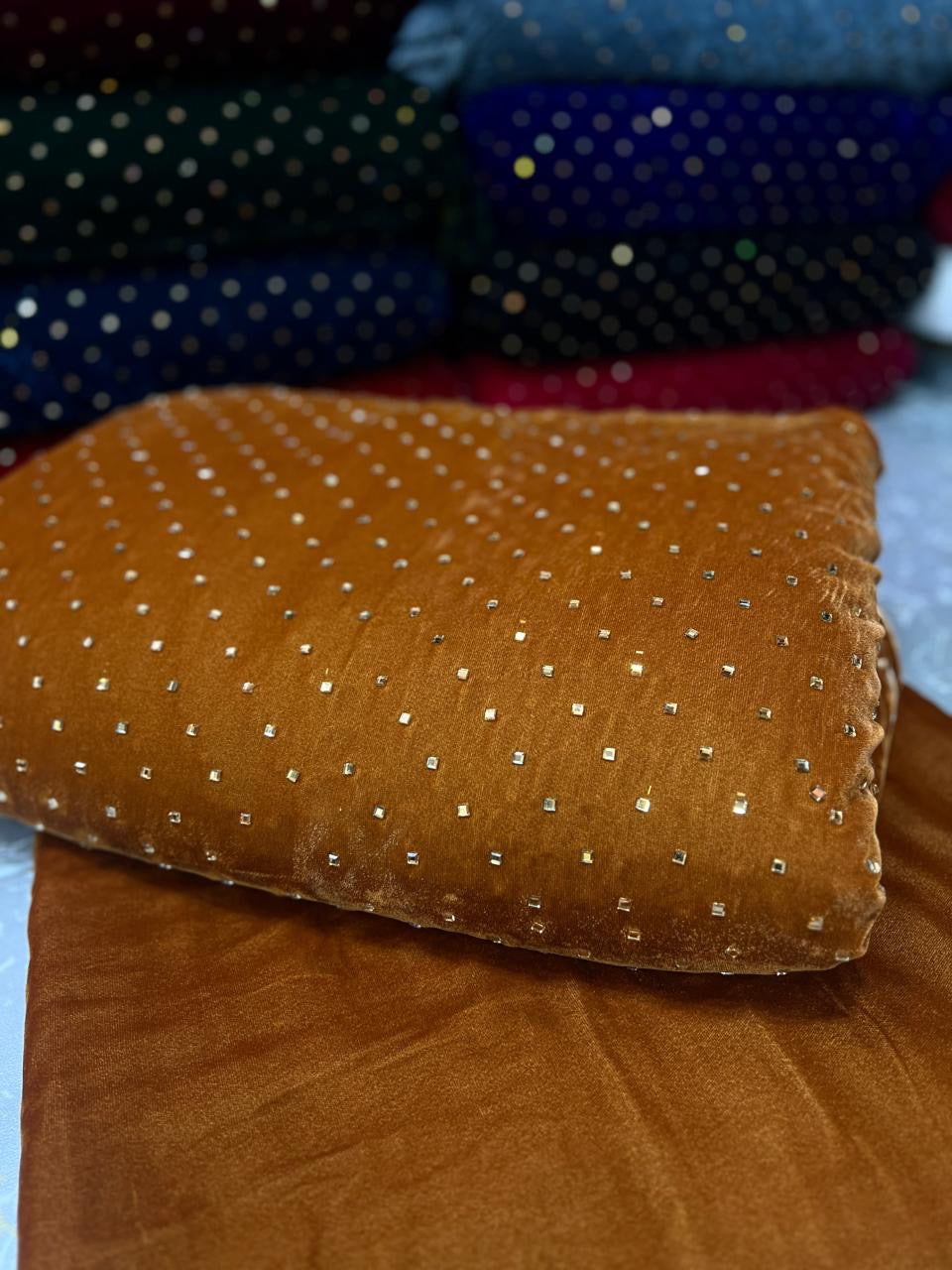 Velvet Crystal Stone Work 2pc – Premium Micro 9000