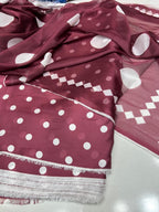 Digital print silk suits