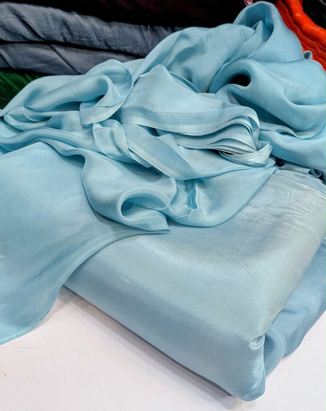Russian Silk 3 pc suits with Medium Silk Dupatta