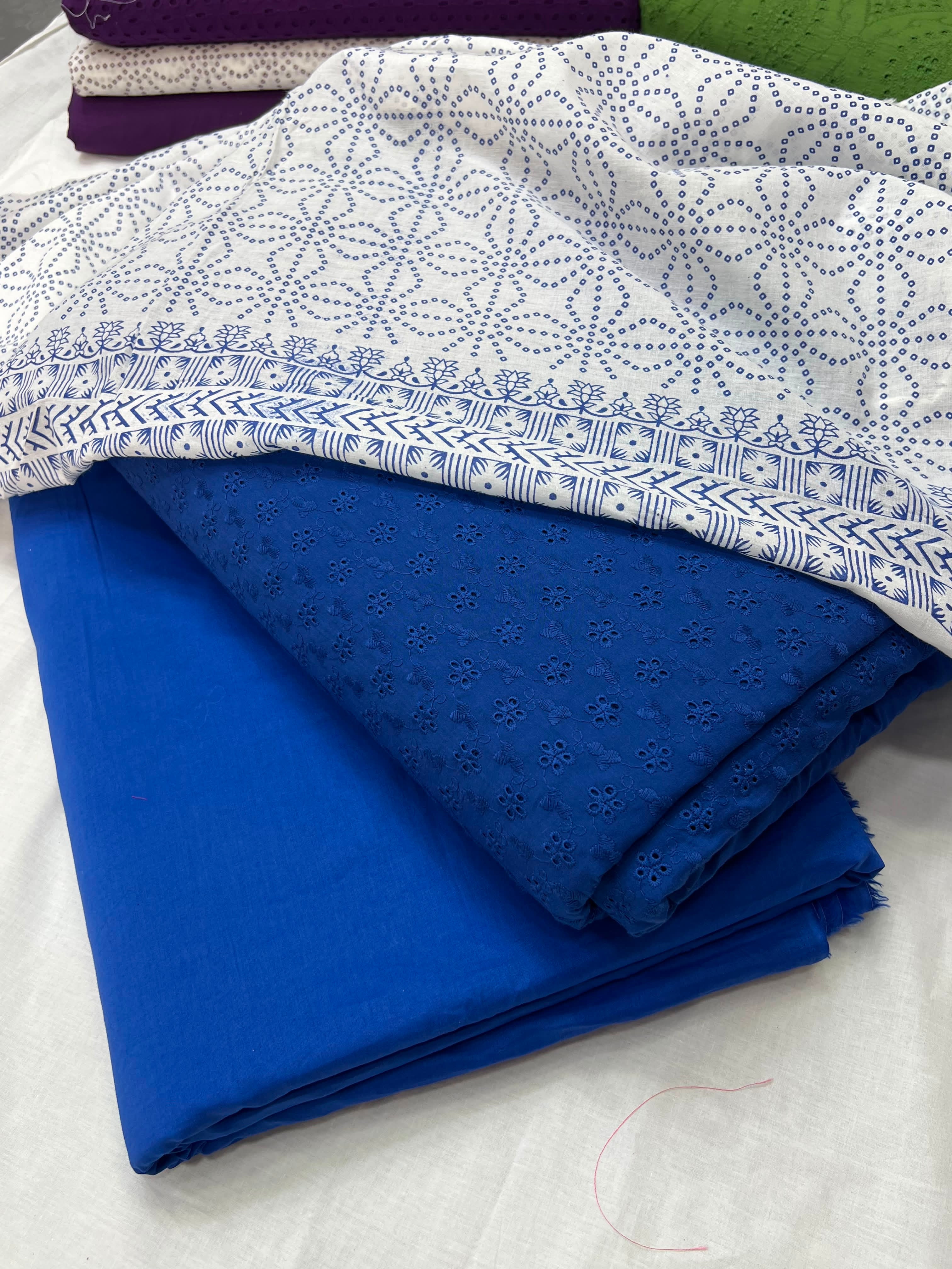 Chikenkari suits lawn 3pc