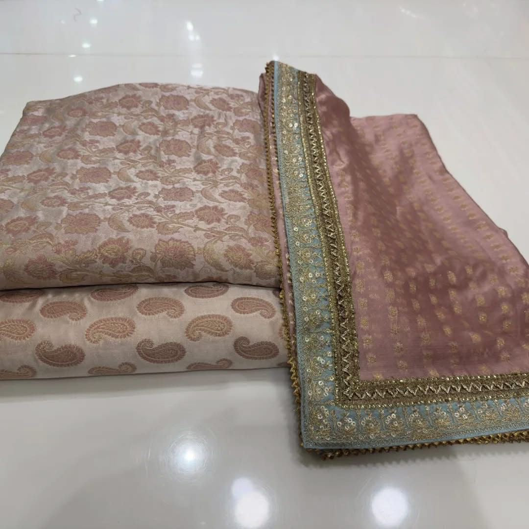 Mena Kari Resham Embroidered Suit – 3 Piece Unstitched