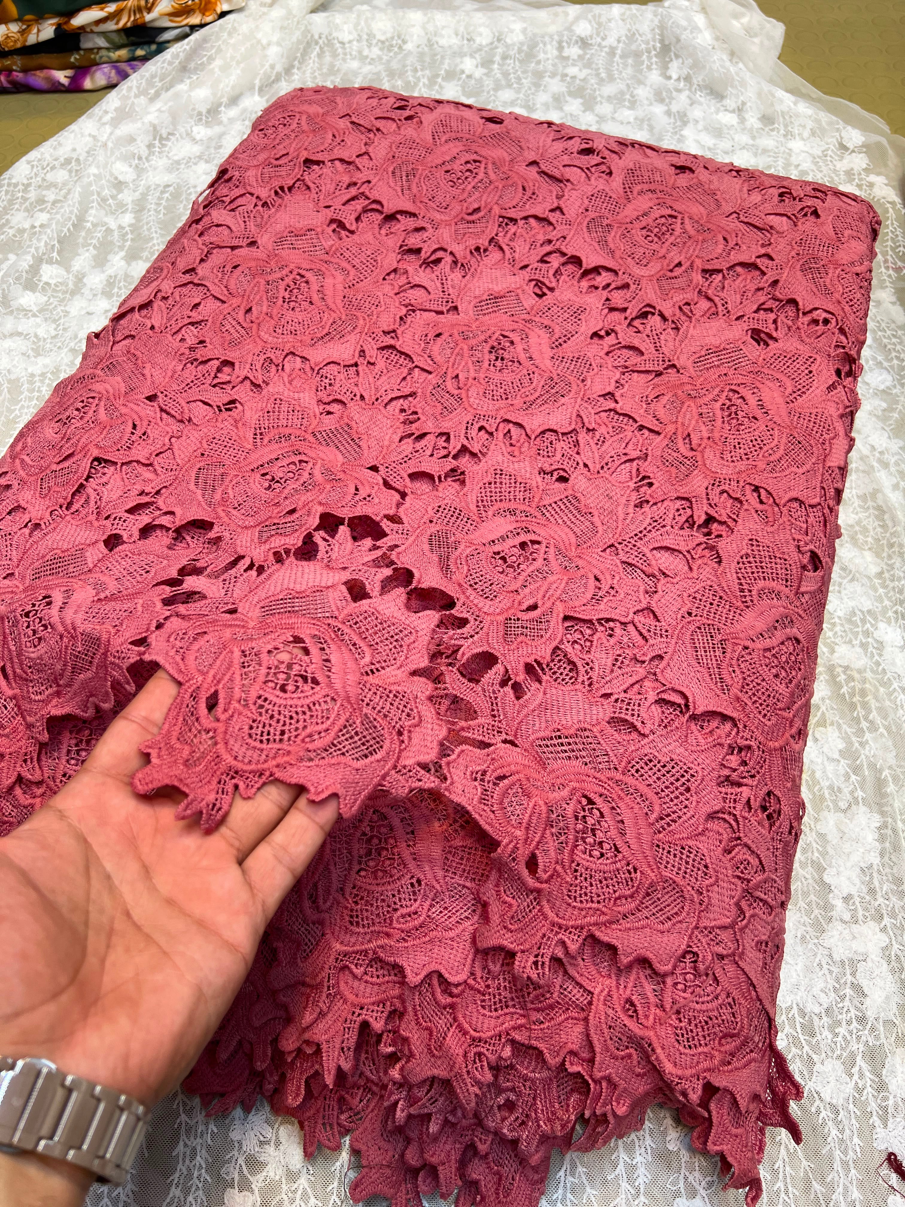 Crochet Laser Cutwork Shirts