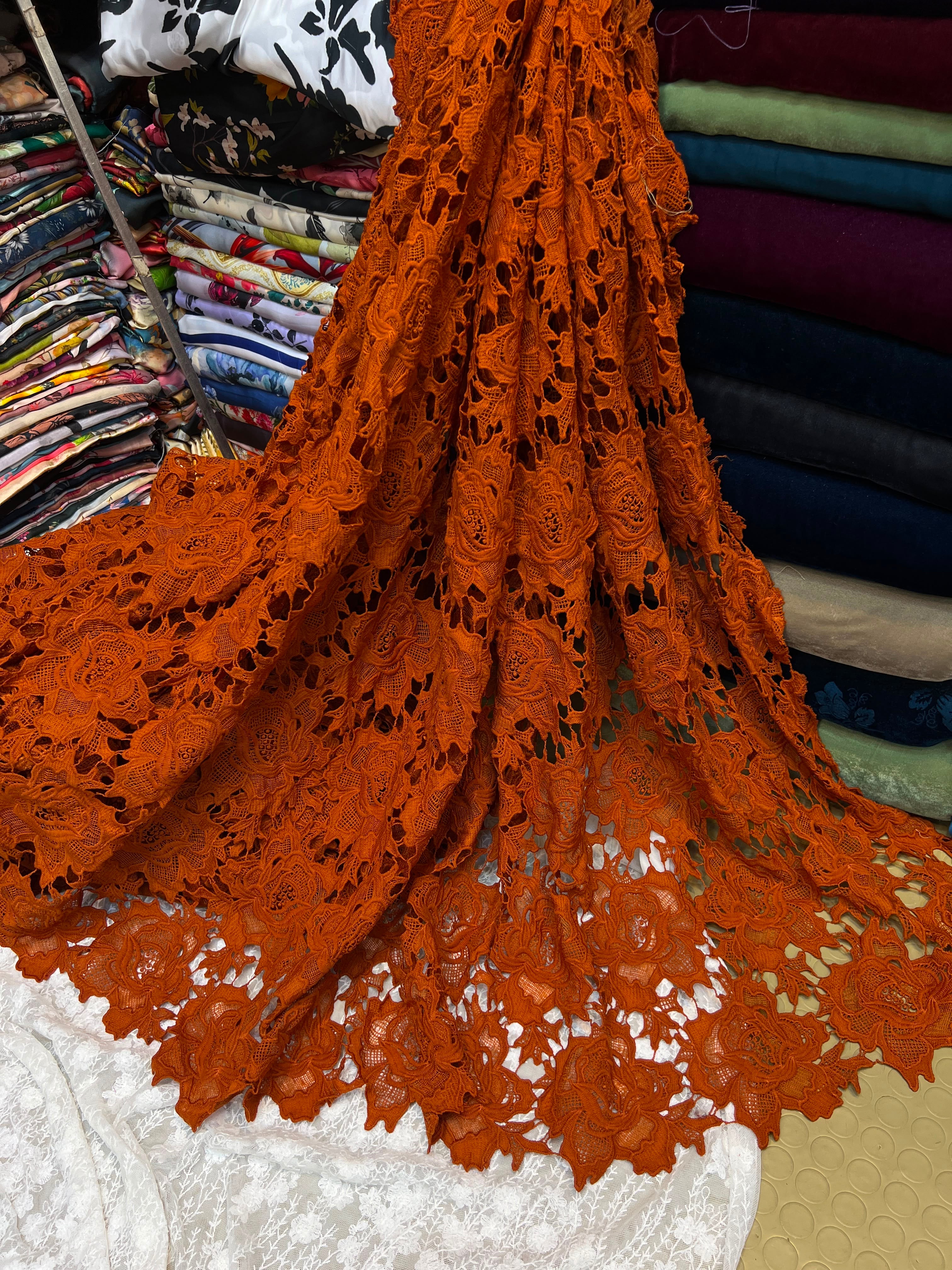 Crochet Laser Cutwork Shirts