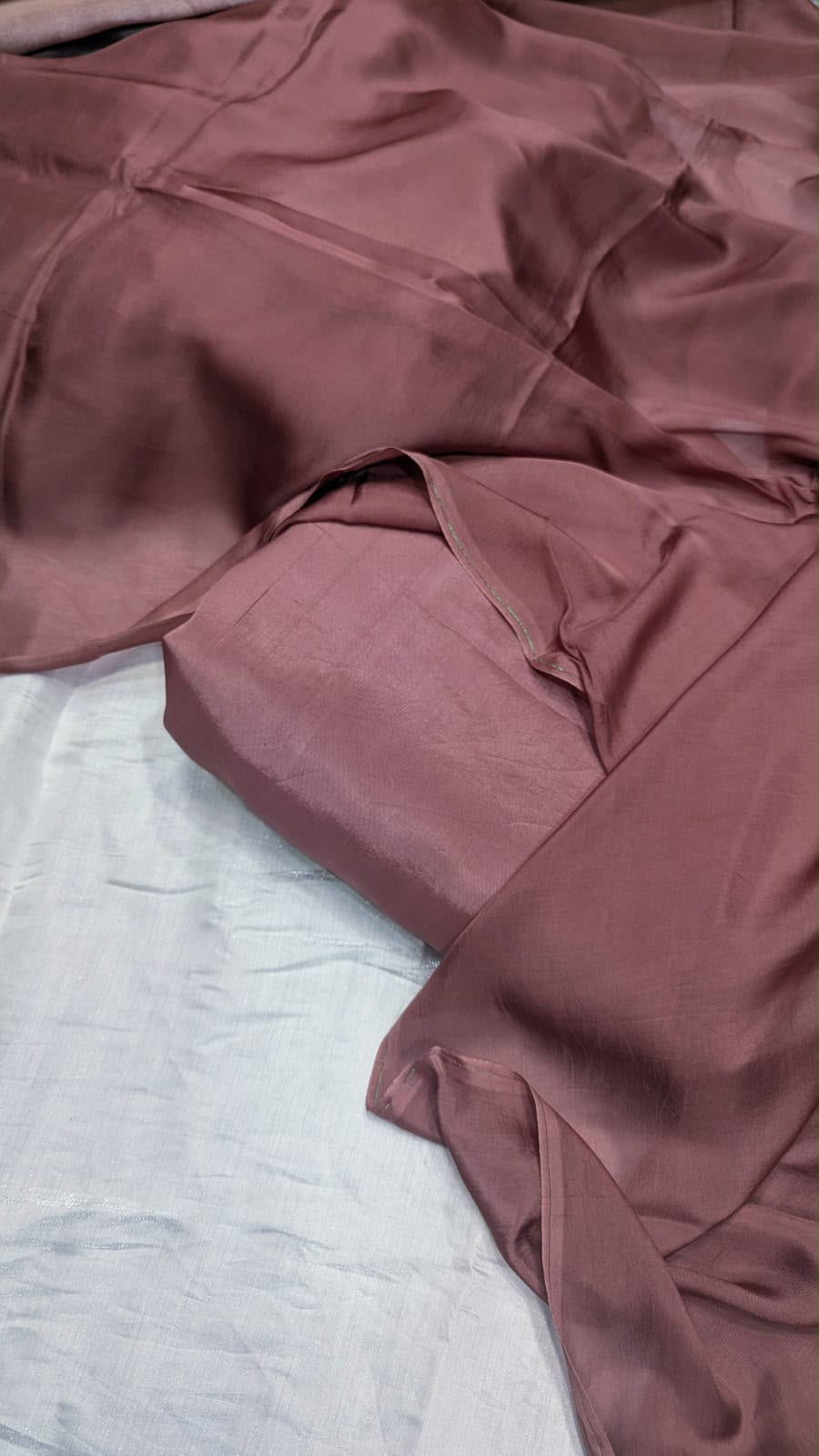 Russian Silk 3 pc suits with Medium Silk Dupatta