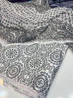 Digital print silk suits