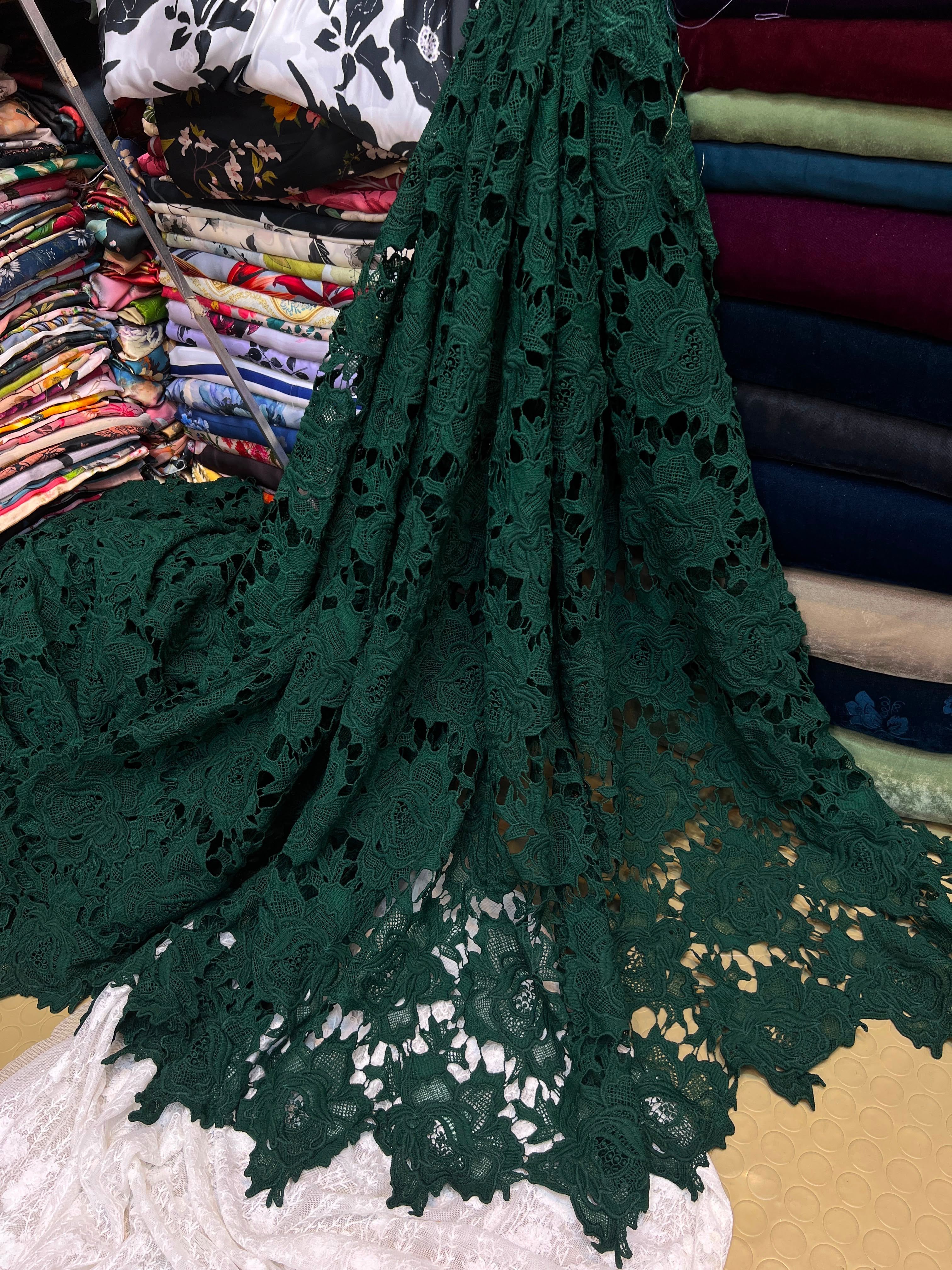 Crochet Laser Cutwork Shirts