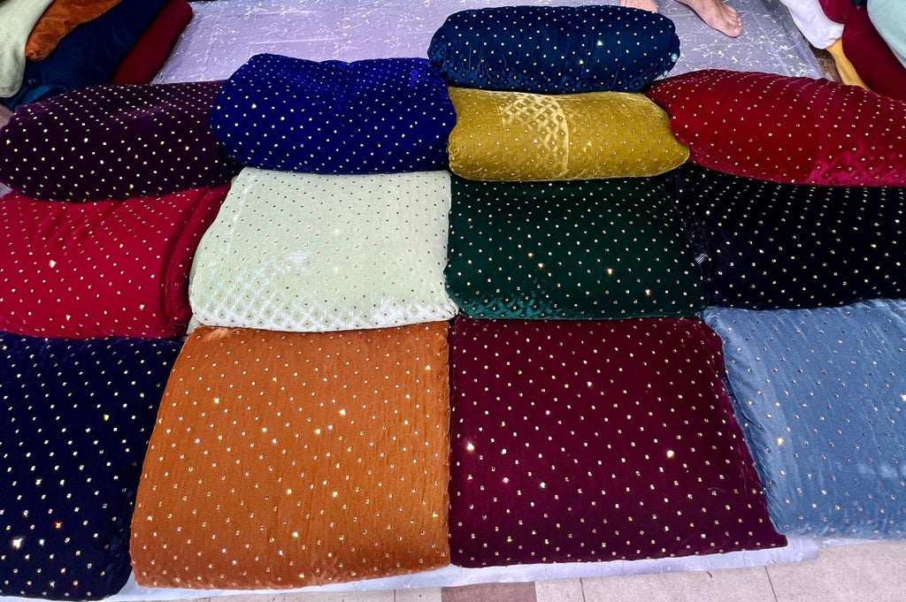 Velvet Crystal Stone Work 2pc – Premium Micro 9000