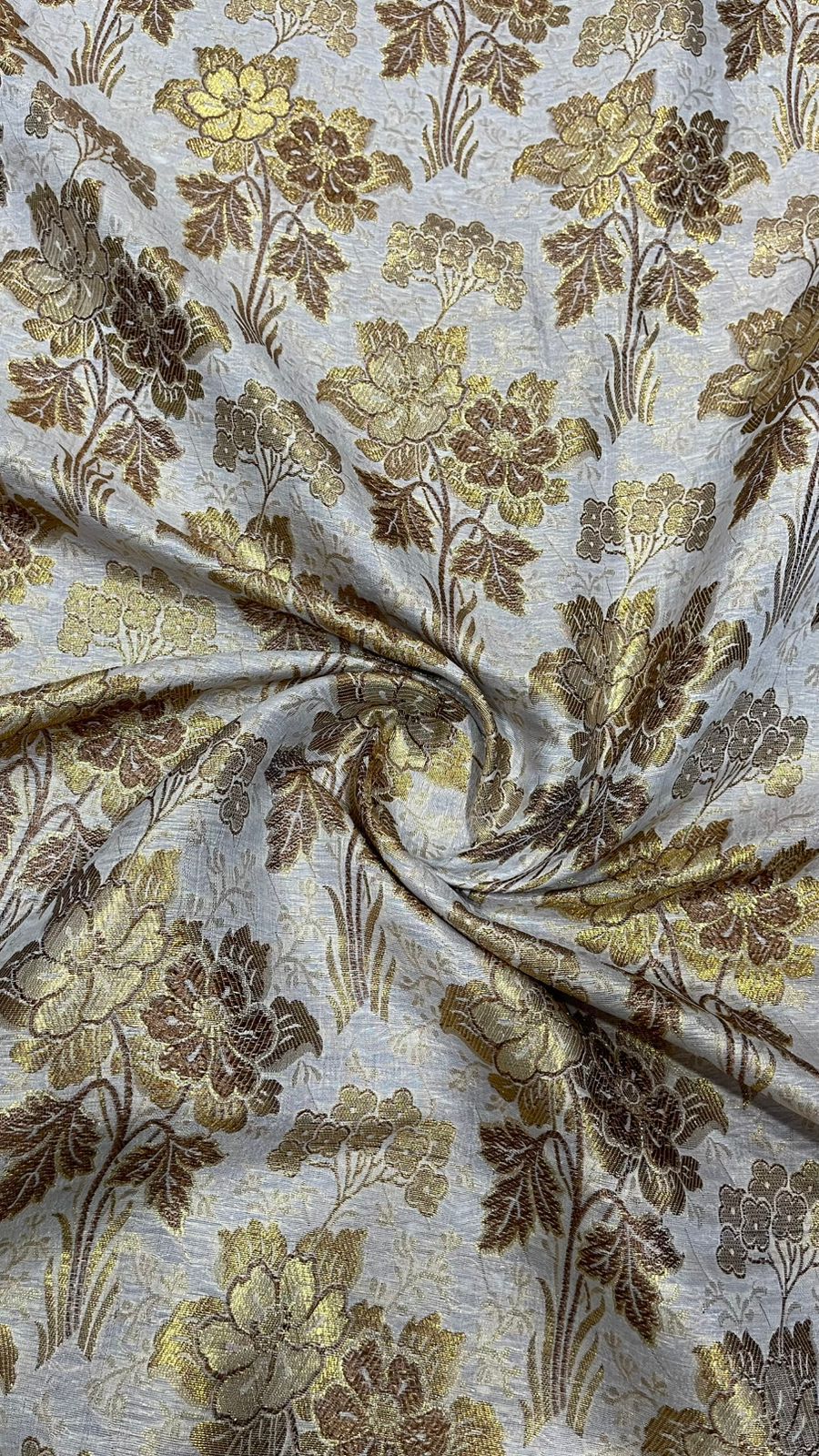 Atlas Banarsi Synthetic Fabric – Premium Quality