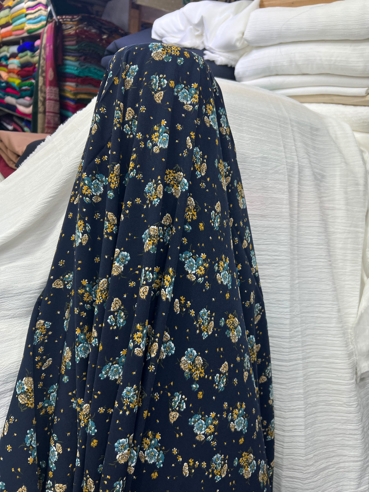 Printed Burberry Georgette – Premium Winter Fabric