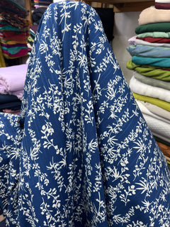 Royal Blue Floral