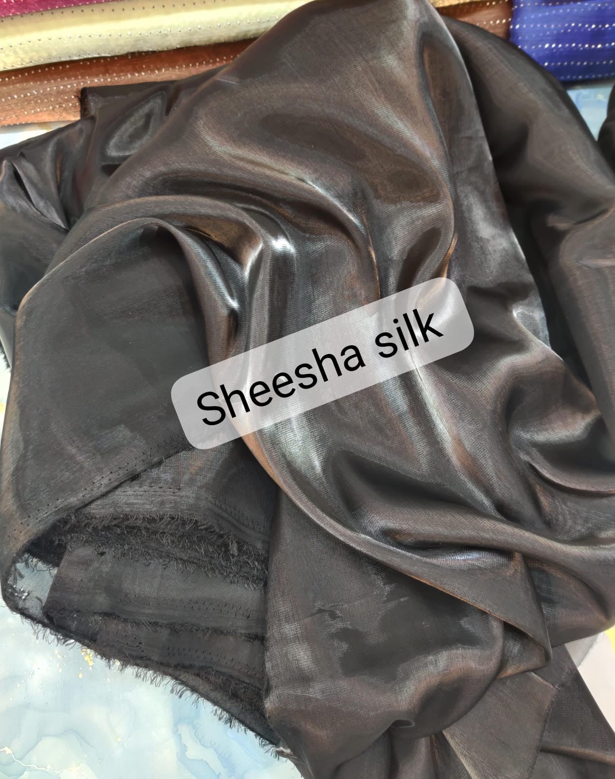 Plain Korean Sheesha Silk Suit – Elegant & Timeless