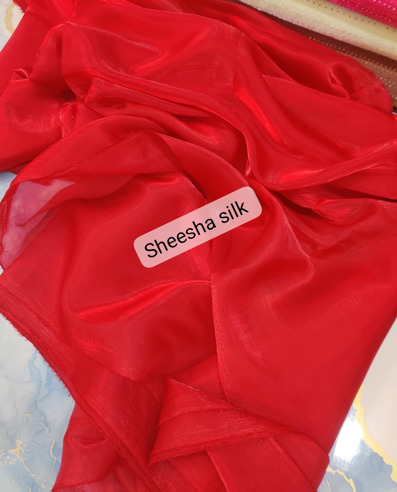 Plain Korean Sheesha Silk Suit – Elegant & Timeless