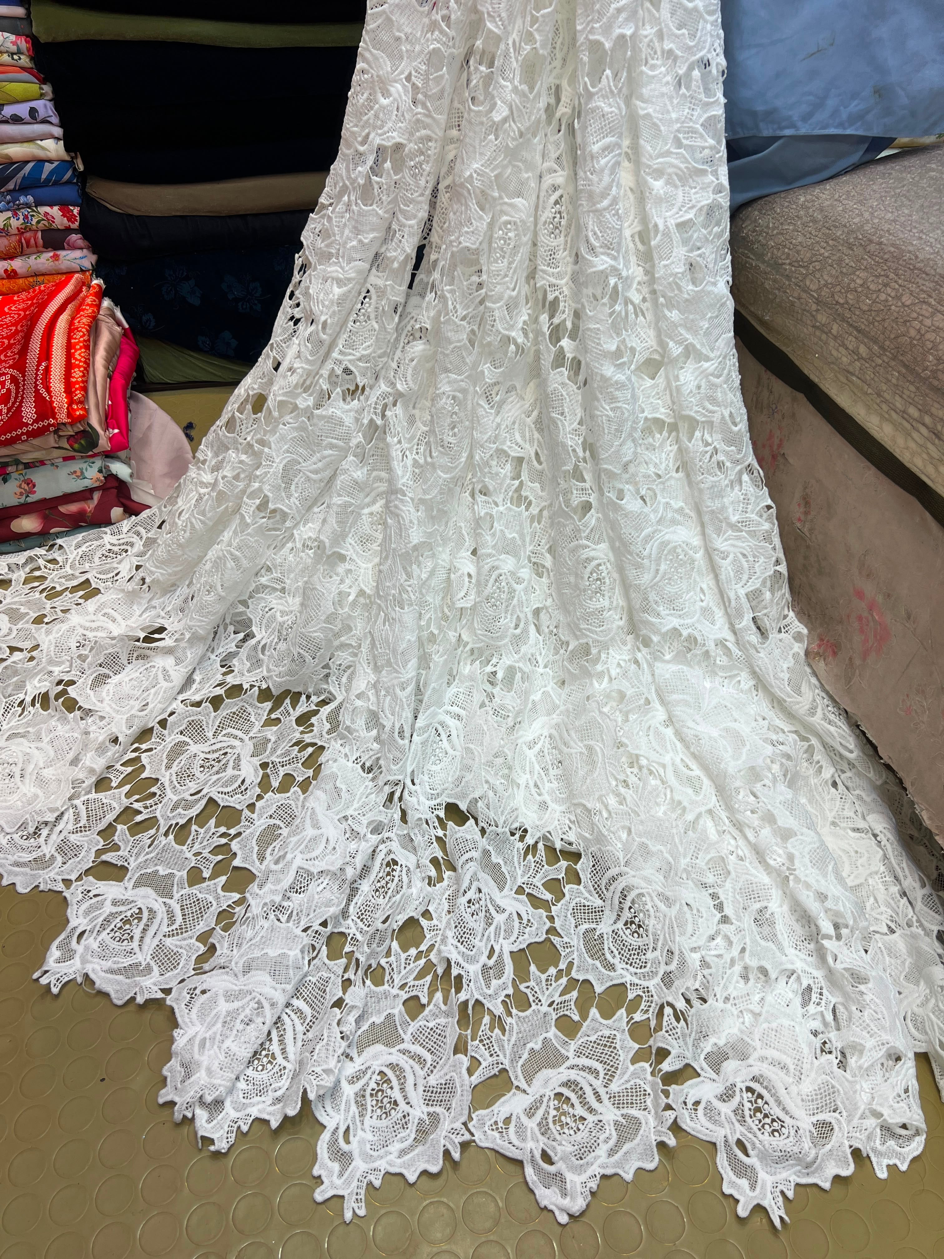 Crochet Laser Cutwork Shirts