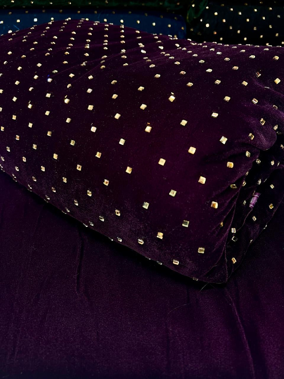 Velvet Crystal Stone Work 2pc – Premium Micro 9000