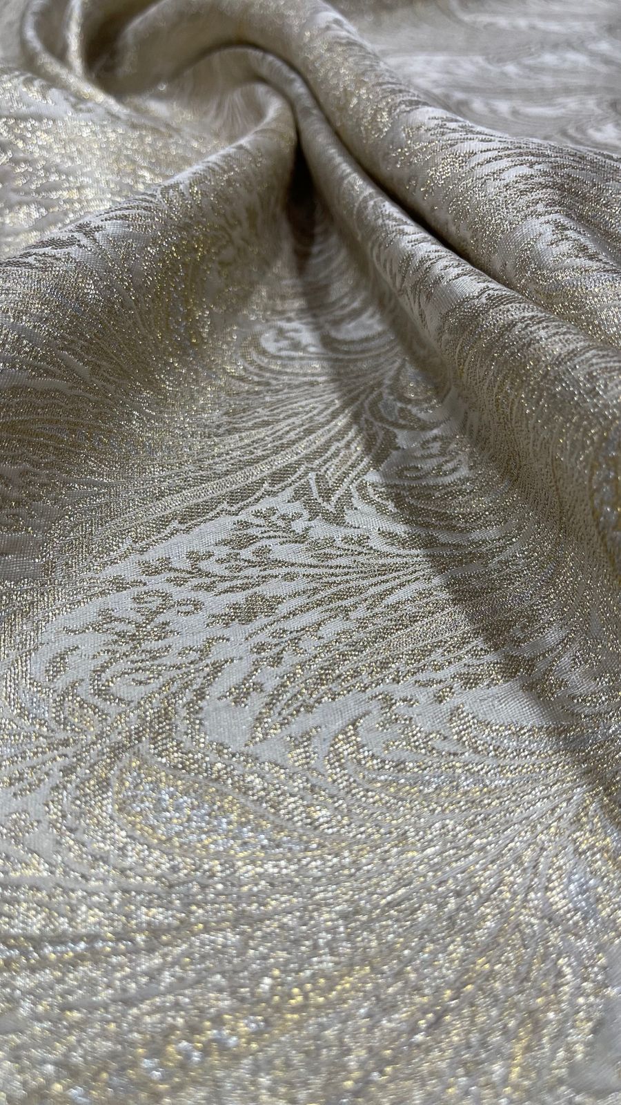 Atlas Banarsi Synthetic Fabric – Premium Quality