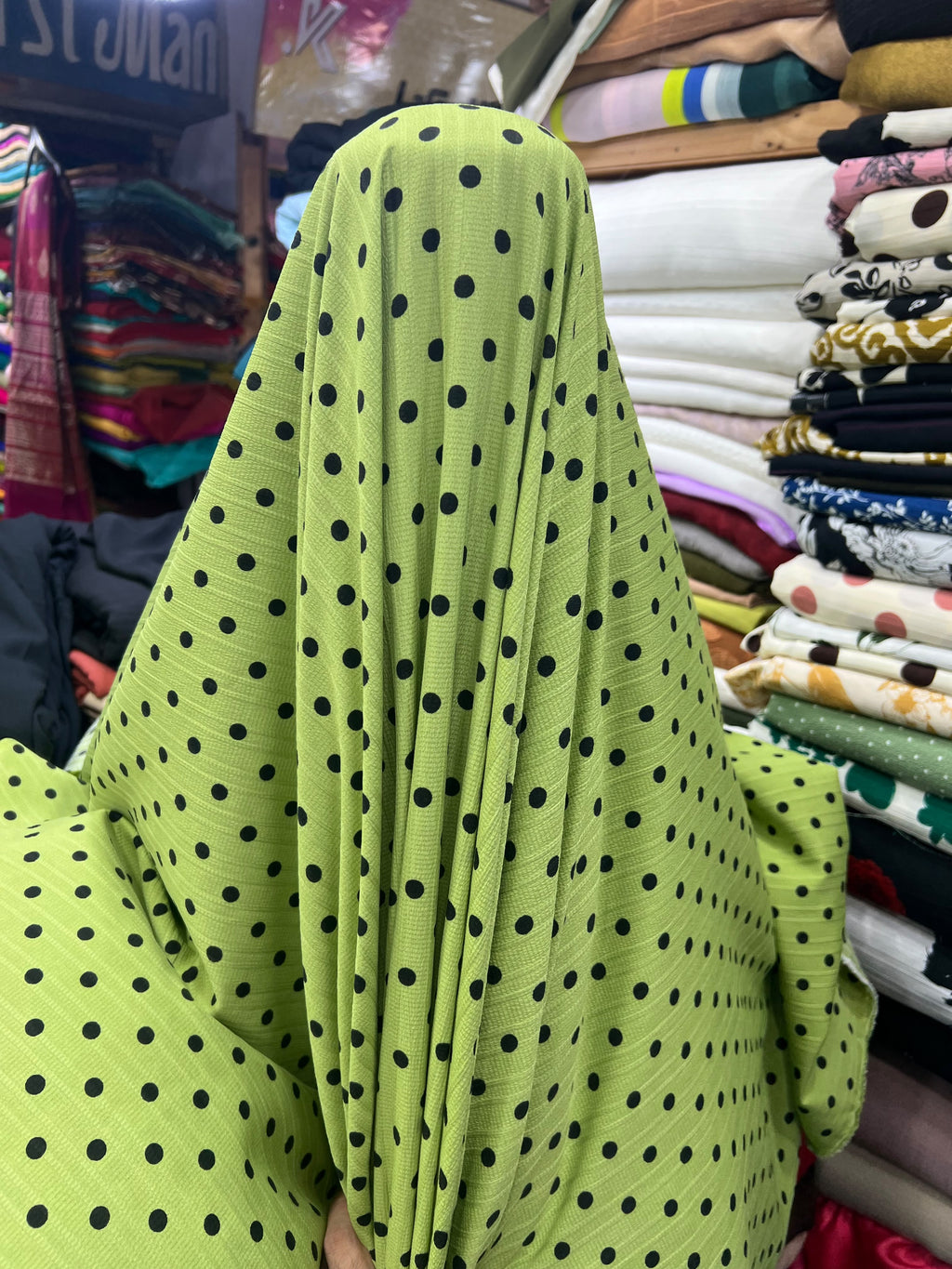 Printed burbery Gorget