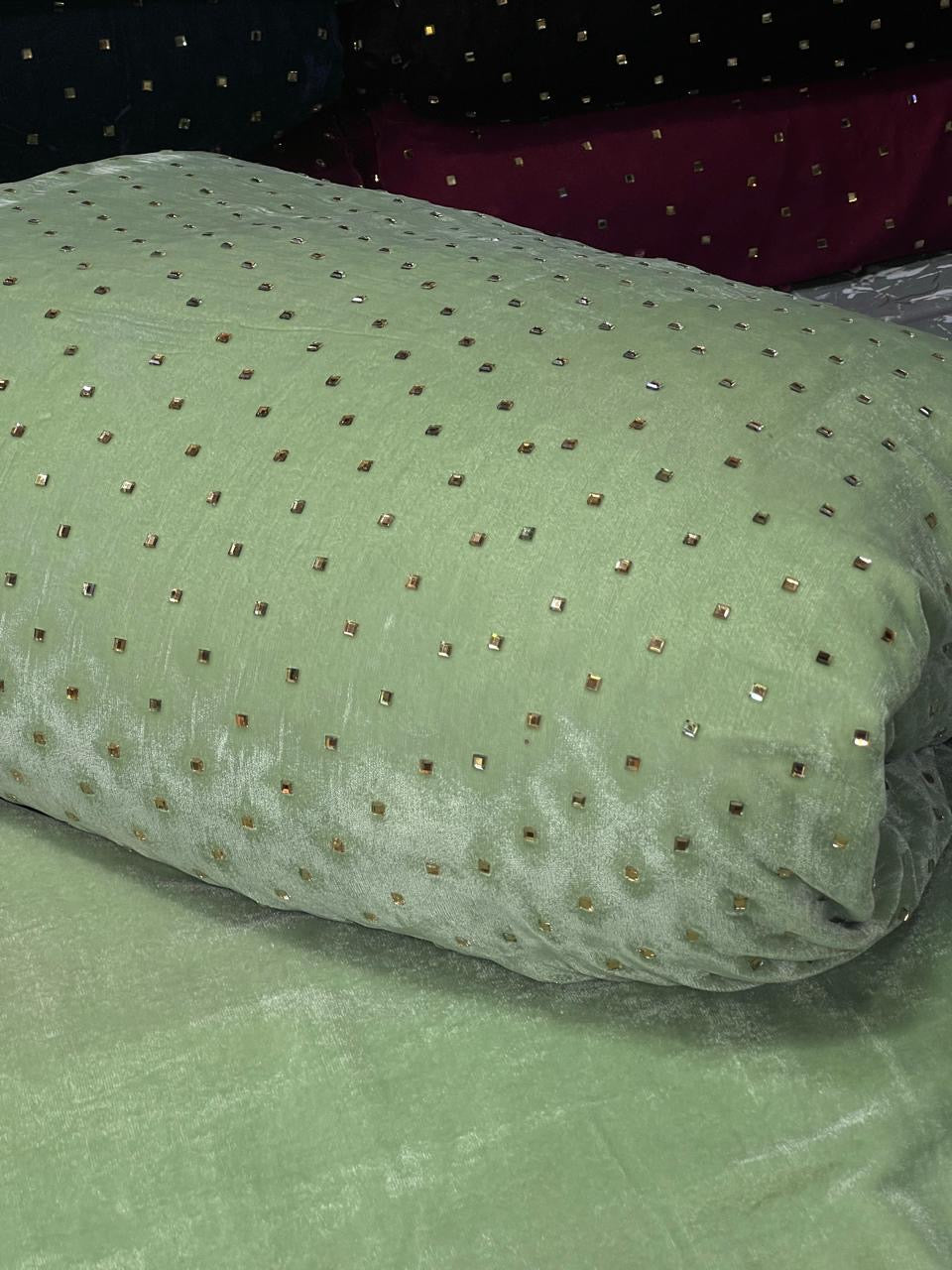 Velvet Crystal Stone Work 2pc – Premium Micro 9000