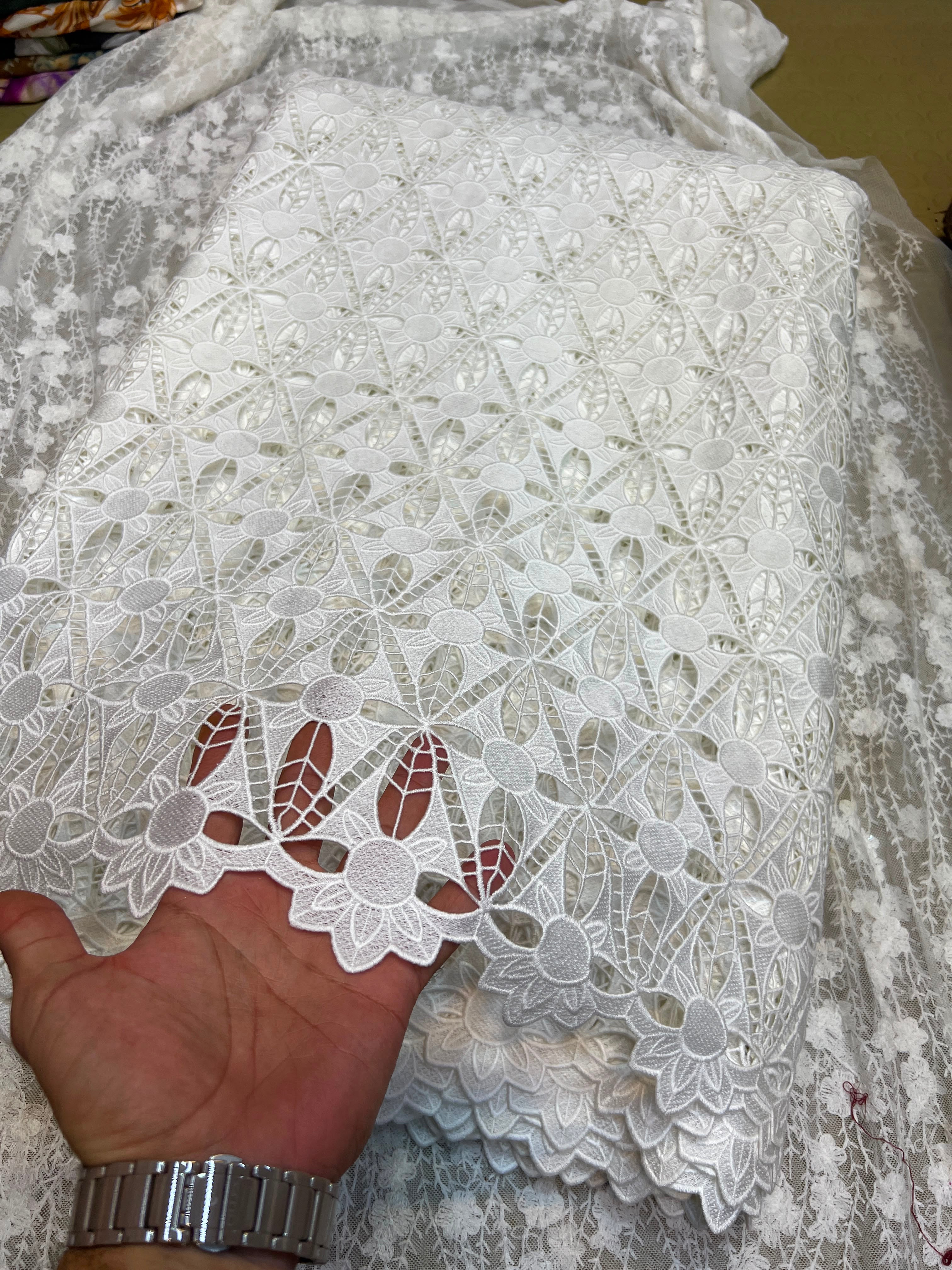 Crochet Laser Cutwork Shirts