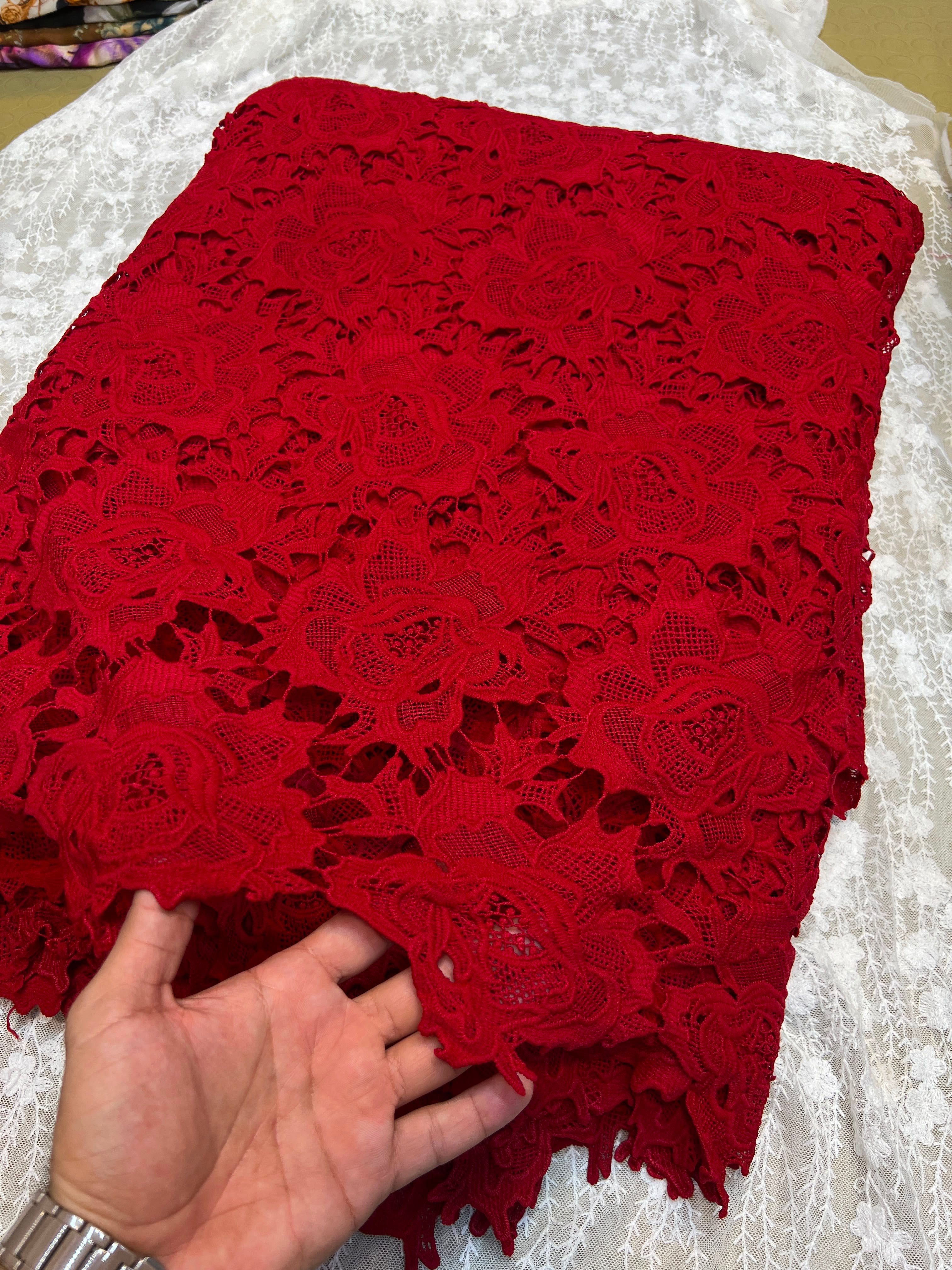 Crochet Laser Cutwork Shirts