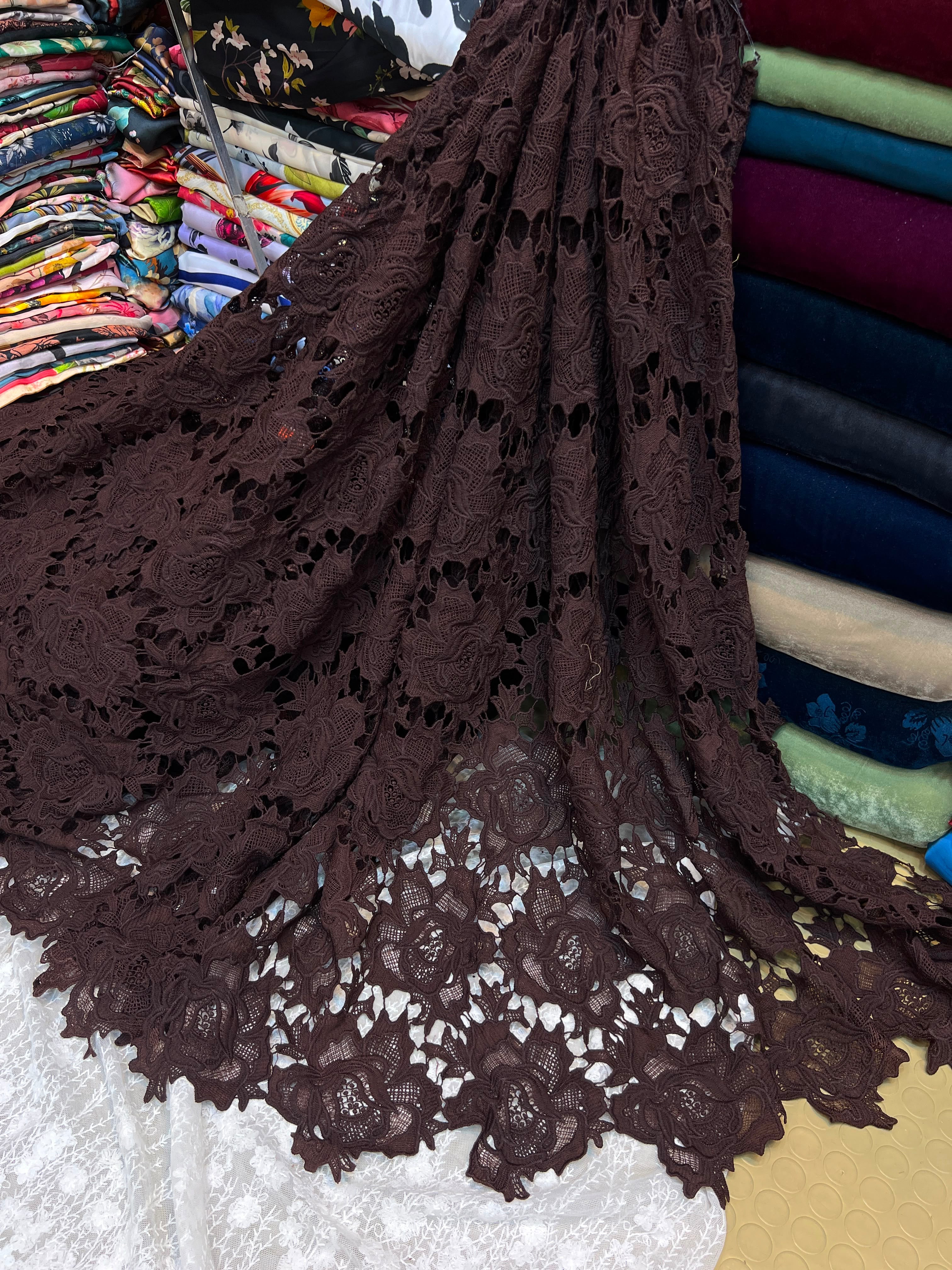 Crochet Laser Cutwork Shirts