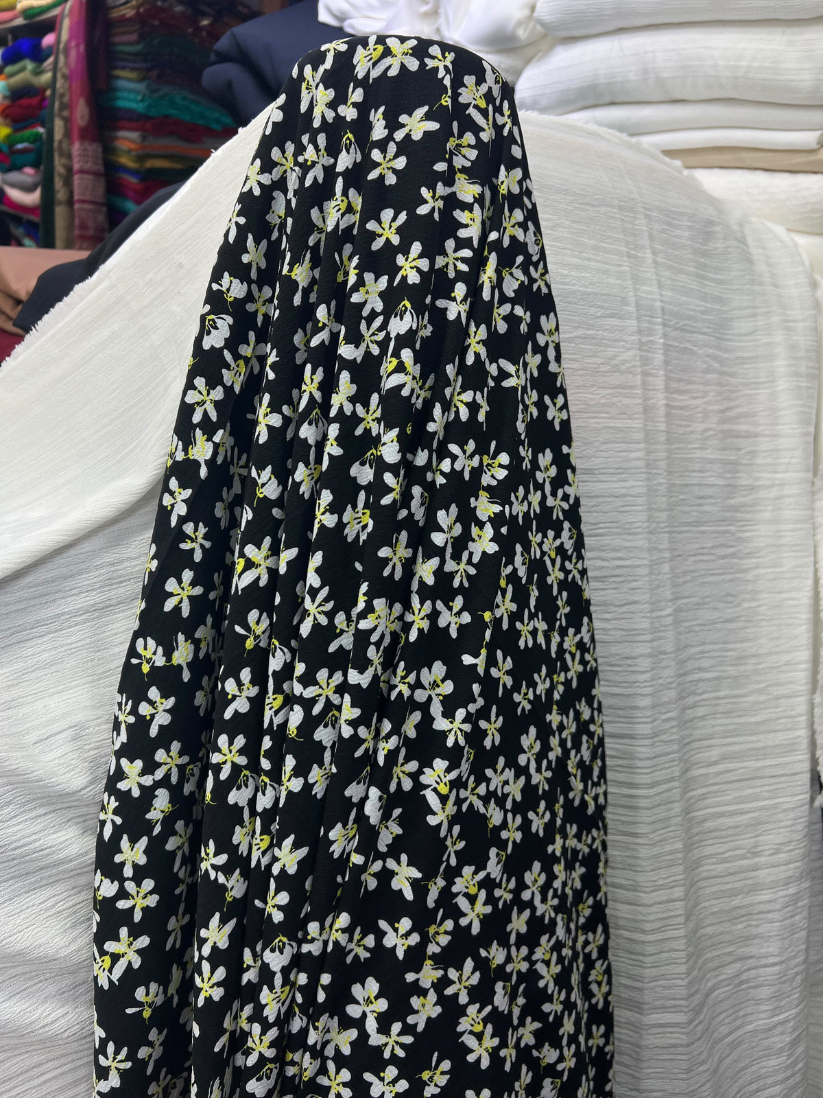 Printed Burberry Georgette – Premium Winter Fabric