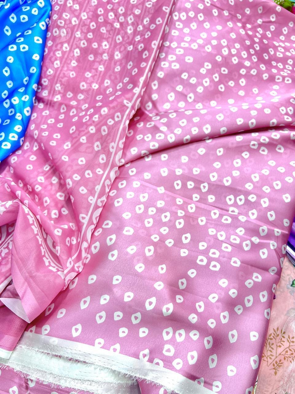 Digital print silk suits