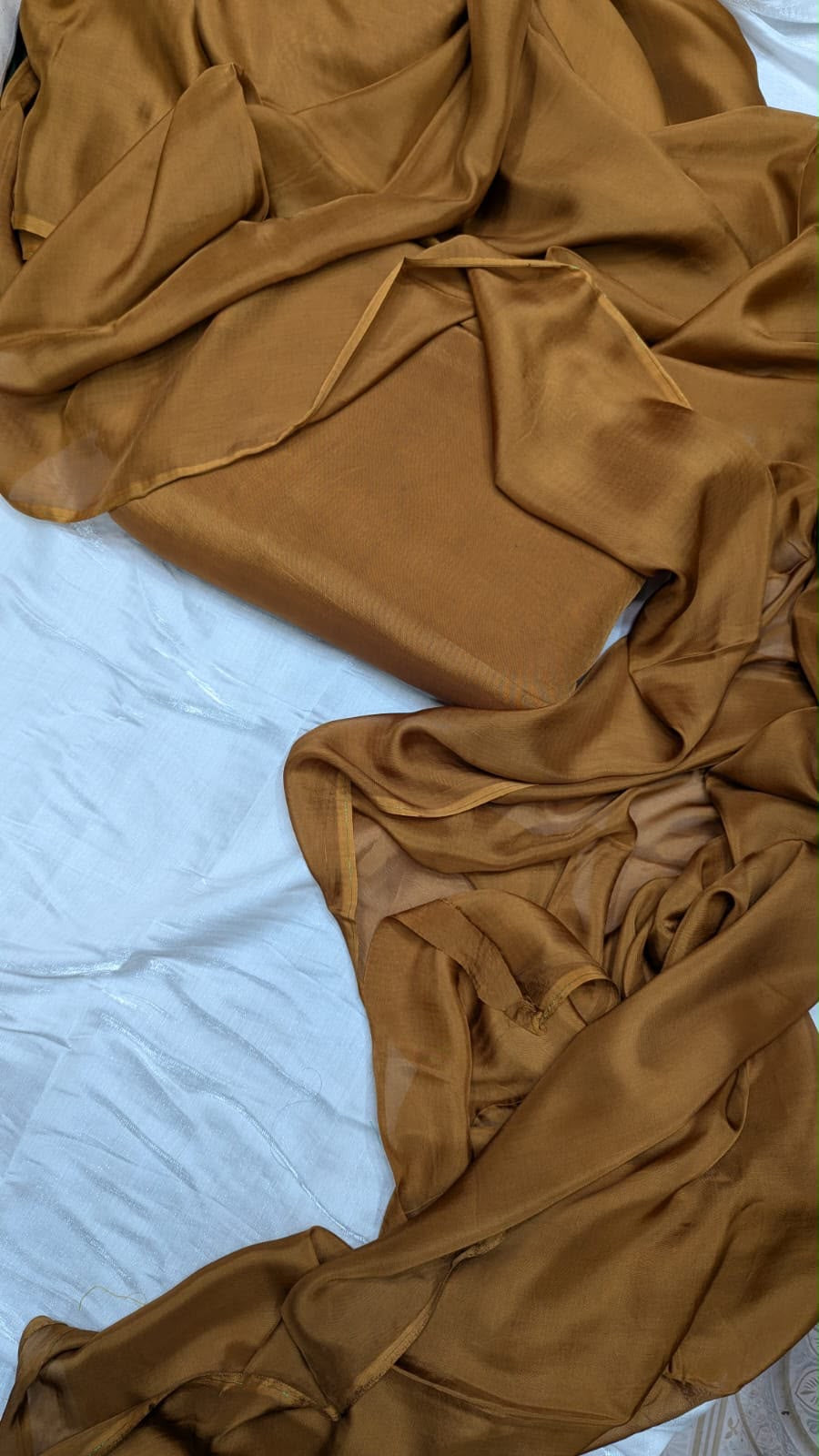 Russian Silk 3 pc suits with Medium Silk Dupatta
