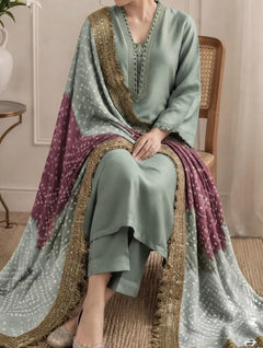 Mint Green with Lavender