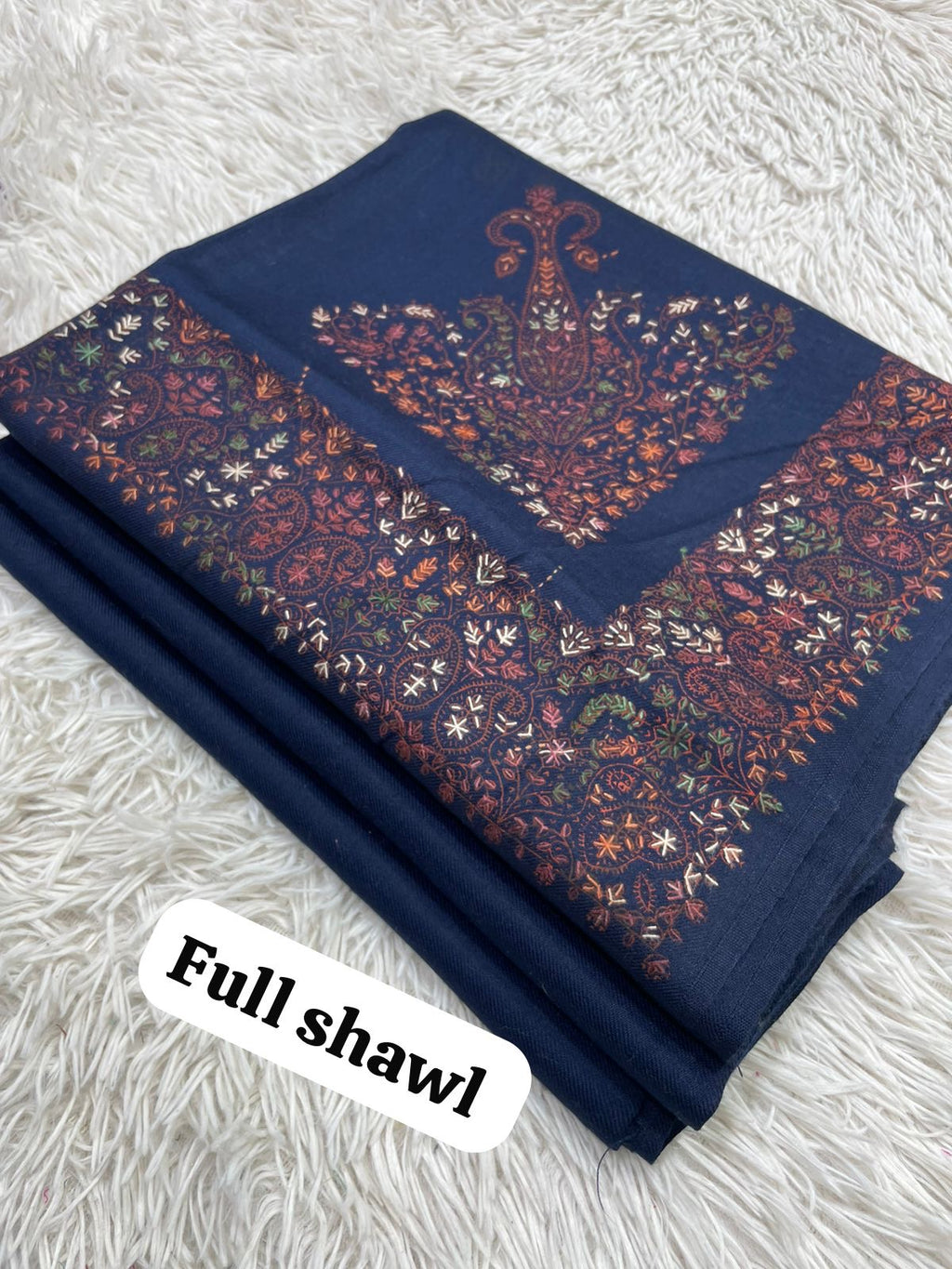 💫 Pashmina 3-Piece Suit with Embroidered Shawl