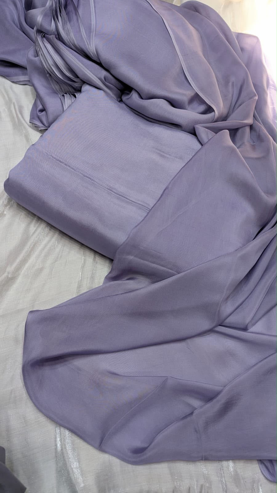 Russian Silk 3 pc suits with Medium Silk Dupatta