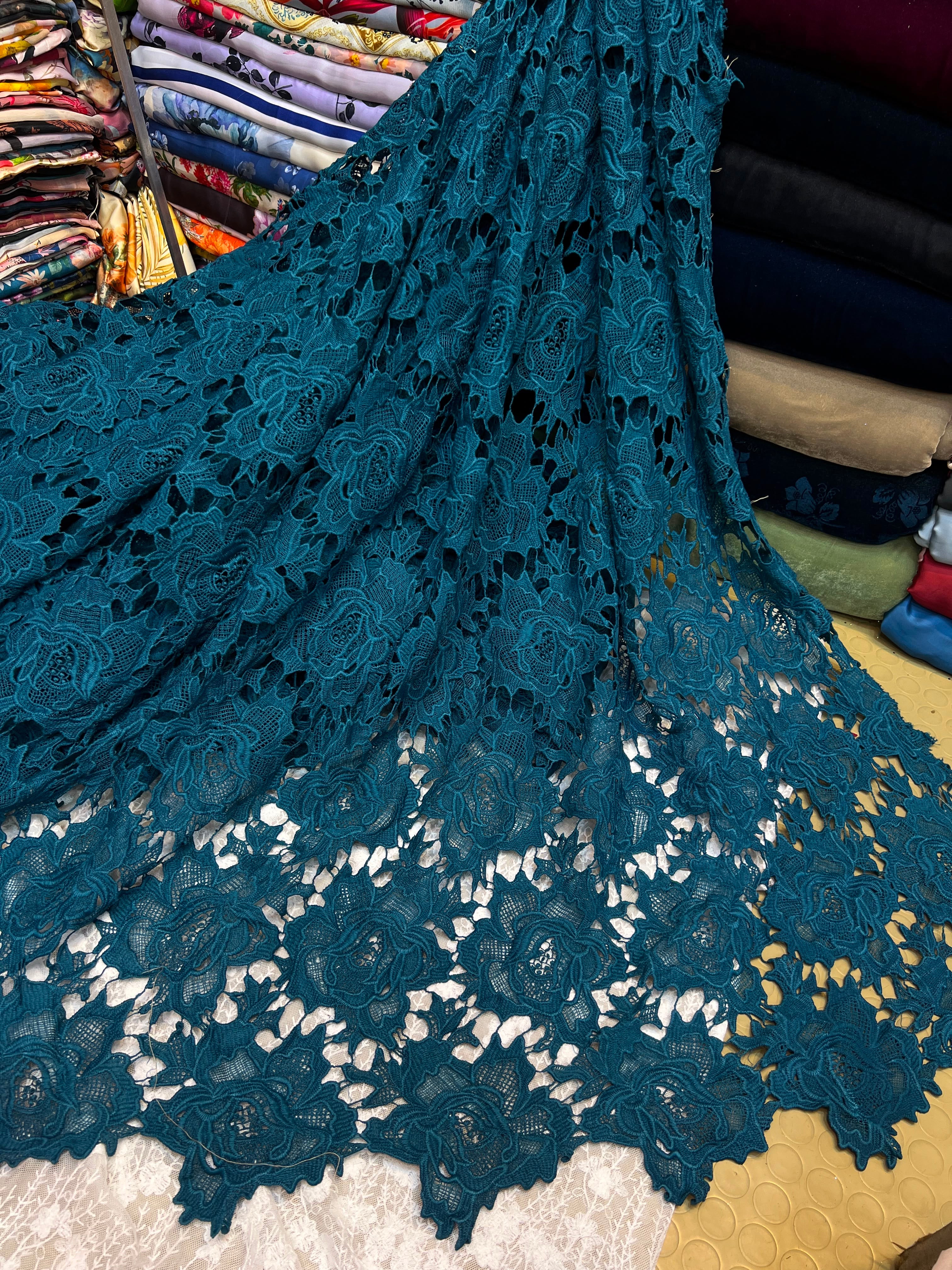 Crochet Laser Cutwork Shirts