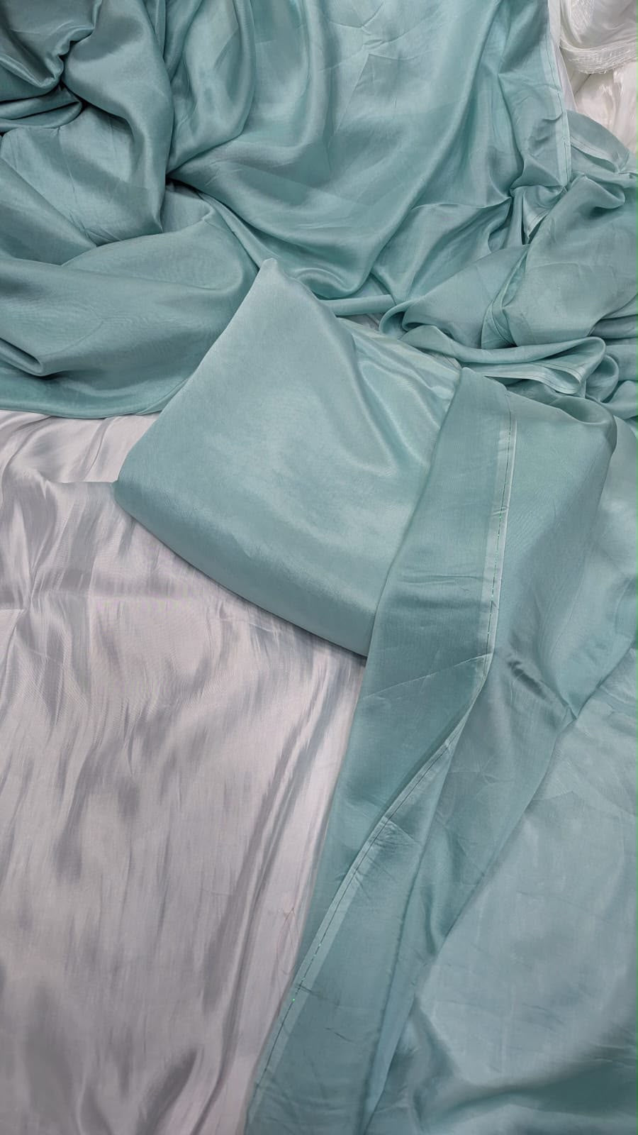 Russian Silk 3 pc suits with Medium Silk Dupatta