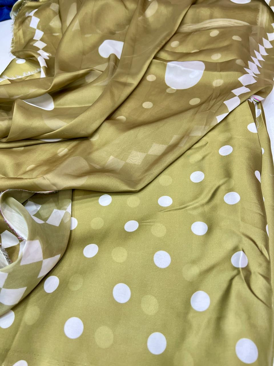 Digital print silk suits