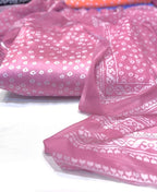 Digital print silk suits