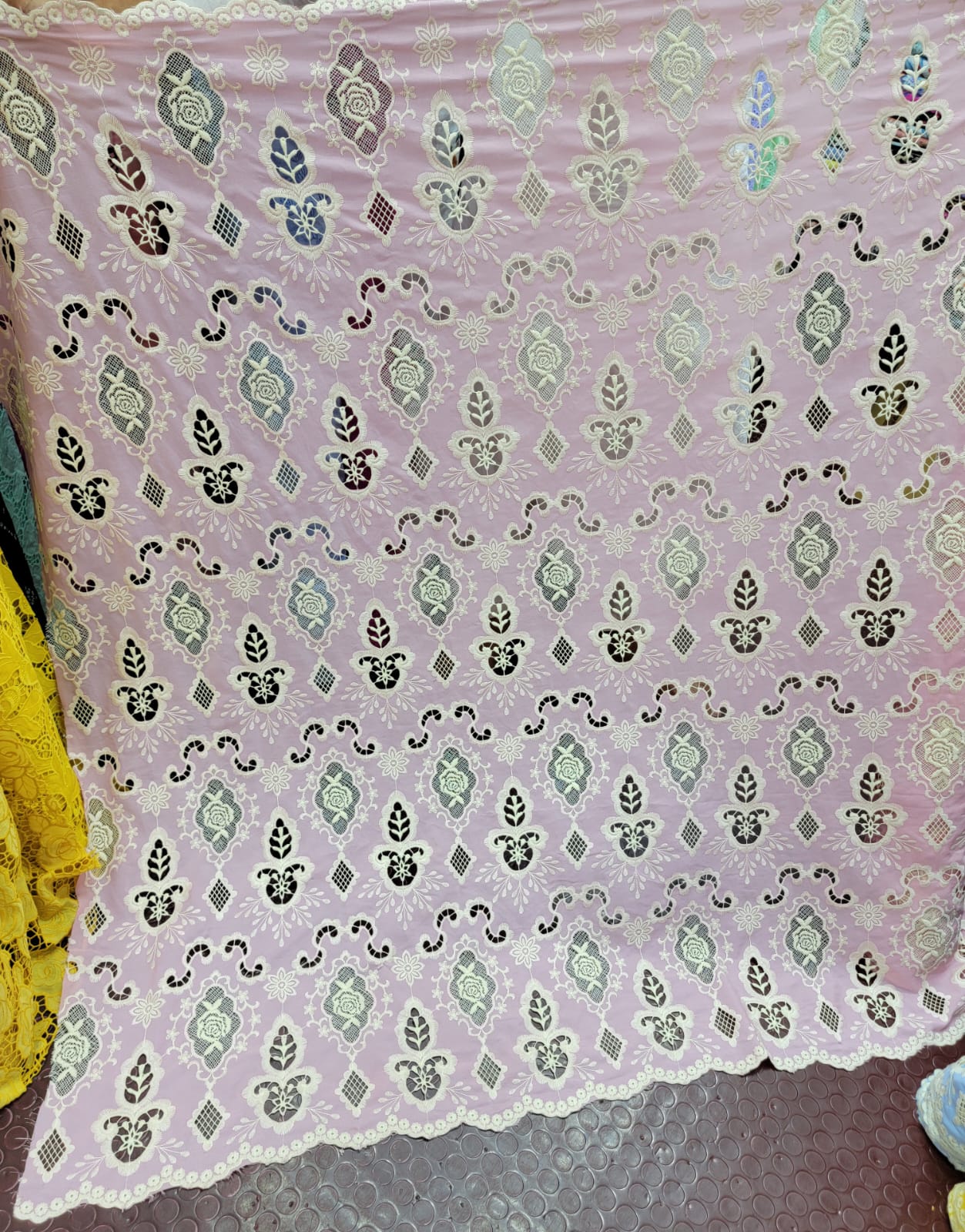 Lazer cutwork shirts