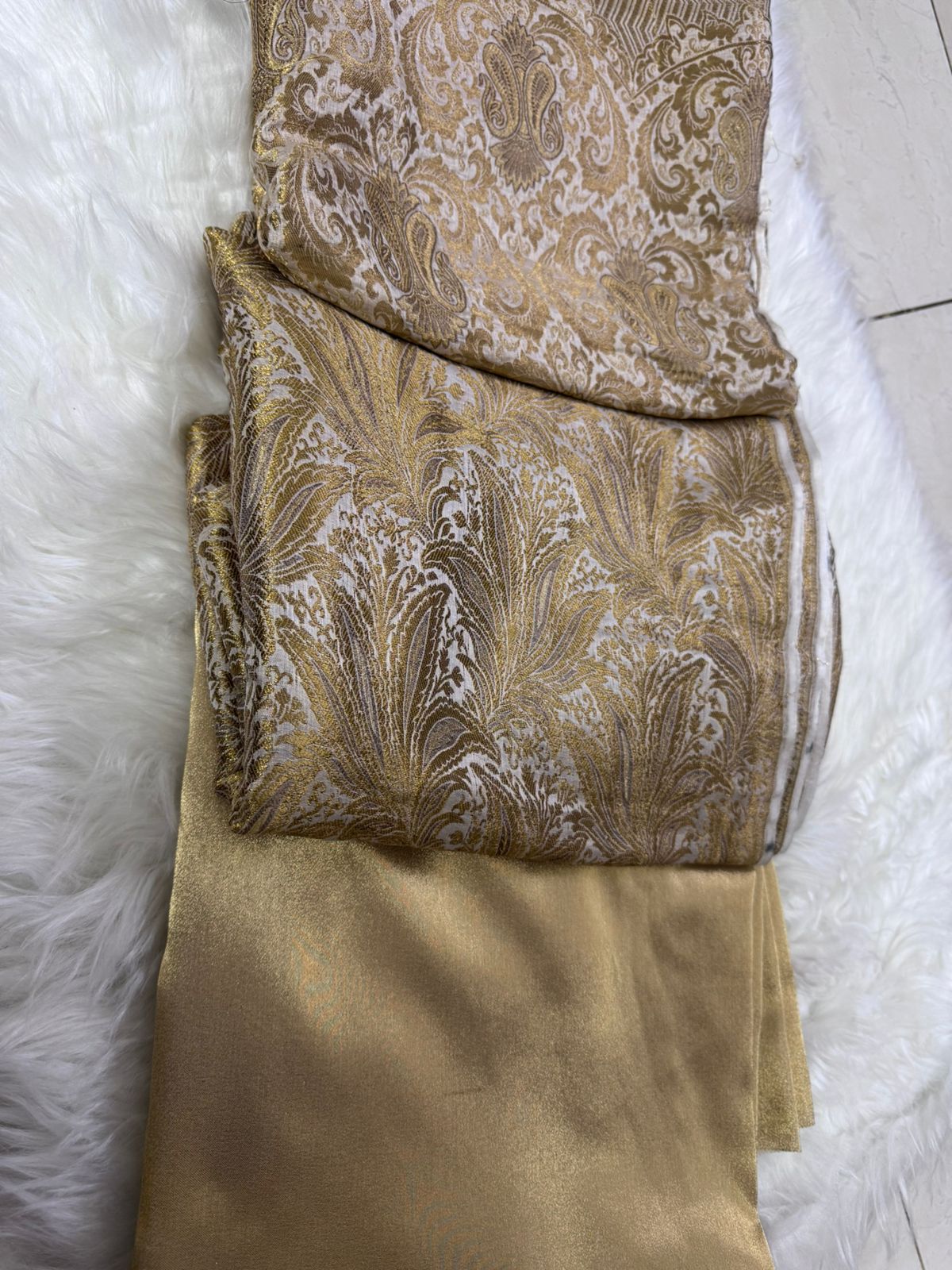 ✨ Pure Atlas Banarsi 3pc Suit — Timeless Royal Elegance