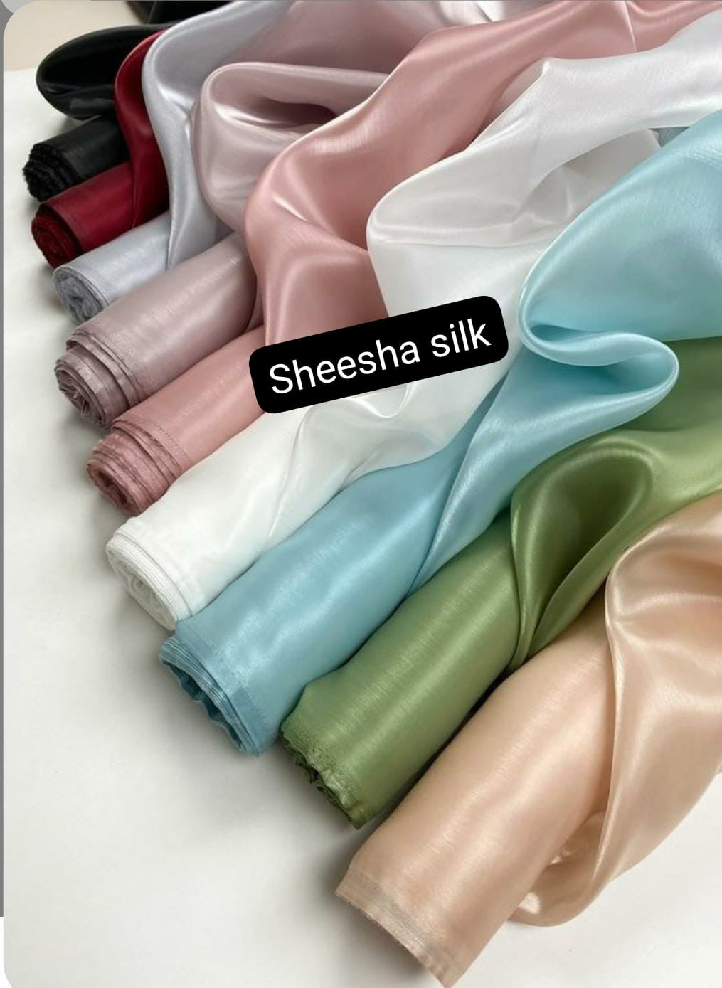 Plain Korean Sheesha Silk Suit – Elegant & Timeless