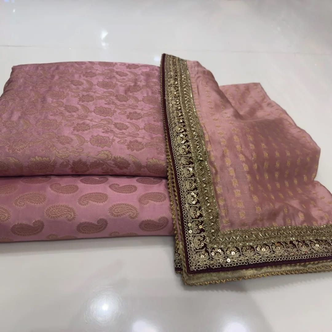 Mena Kari Resham Embroidered Suit – 3 Piece Unstitched