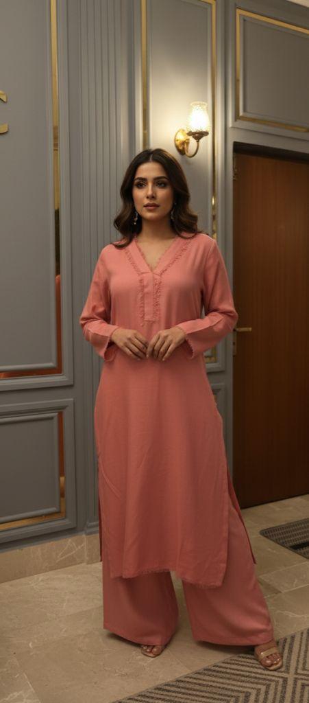 ❄️ Pashmina Stitched Cord Sets — Effortless Winter Chic