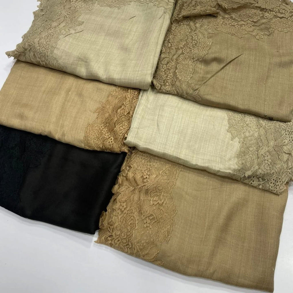 💫 Pashmina Shantly Lace Shawl — Pure Elegance in Every Drape