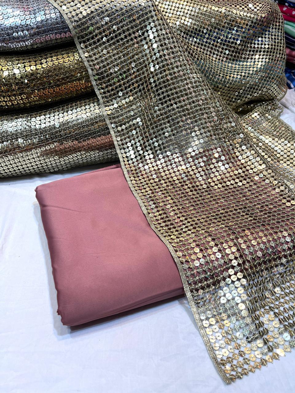 💫 POSHIDA Dupatta — The Most Trending Sitara Work Masterpiece