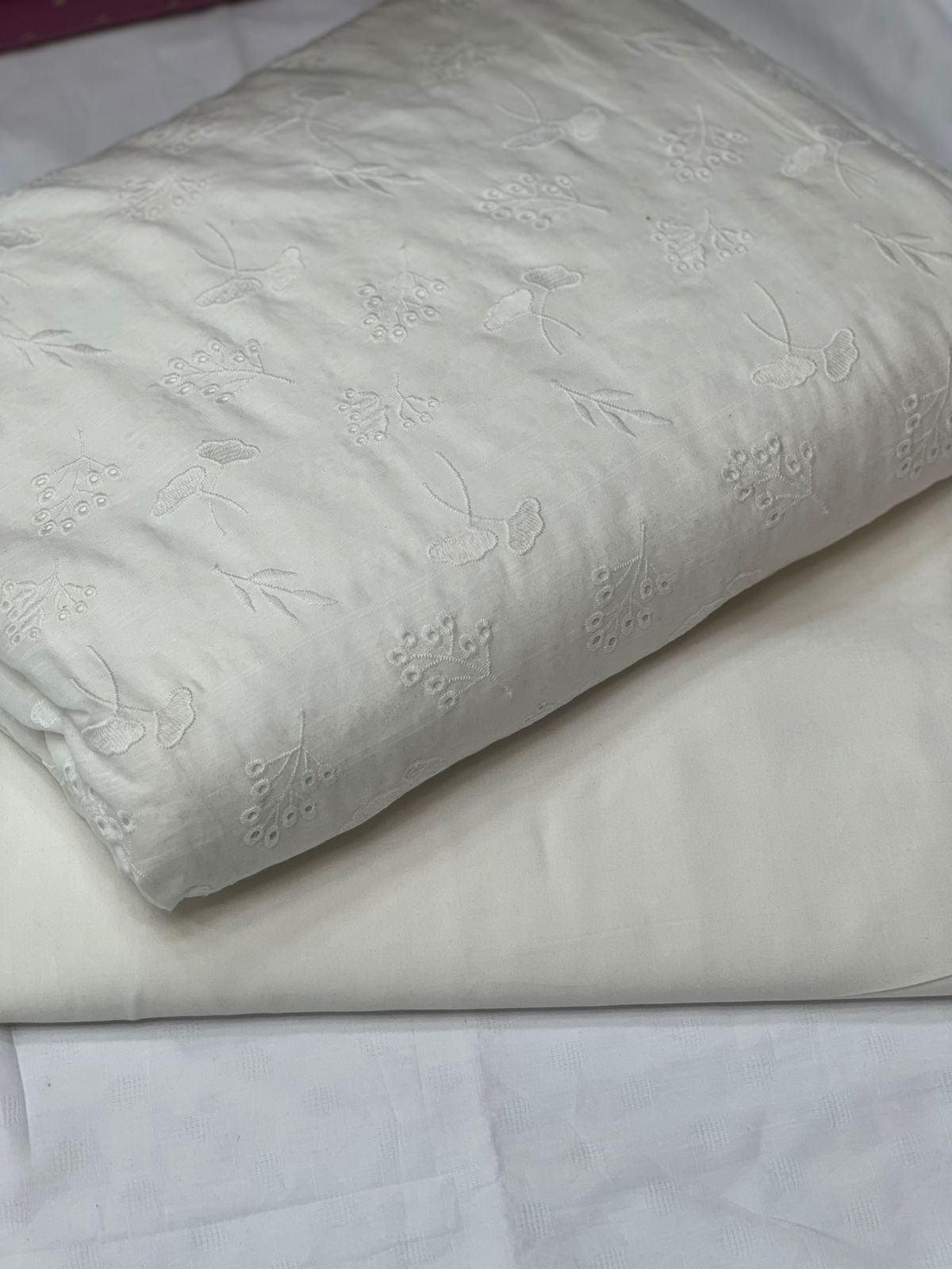 🌸 New Arrival — Pure Irish Lawn Chicken 2pc Suit